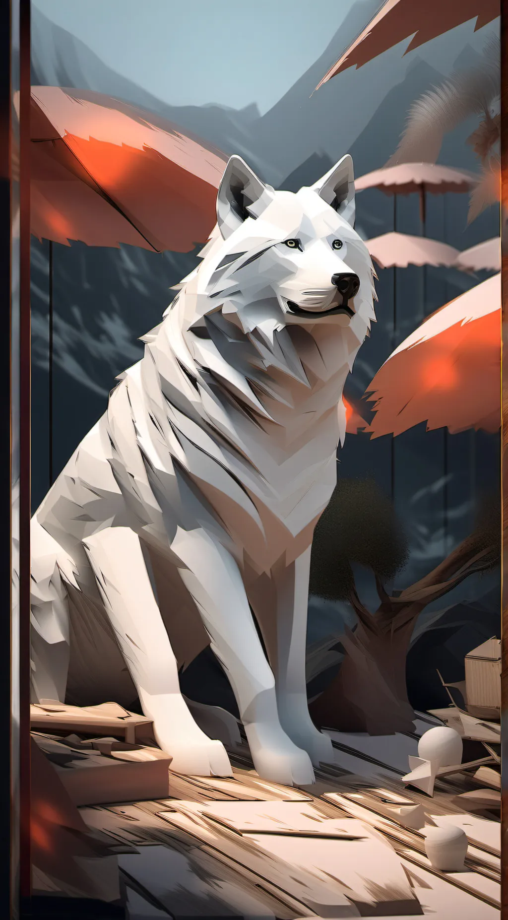 ai character: kamisero background