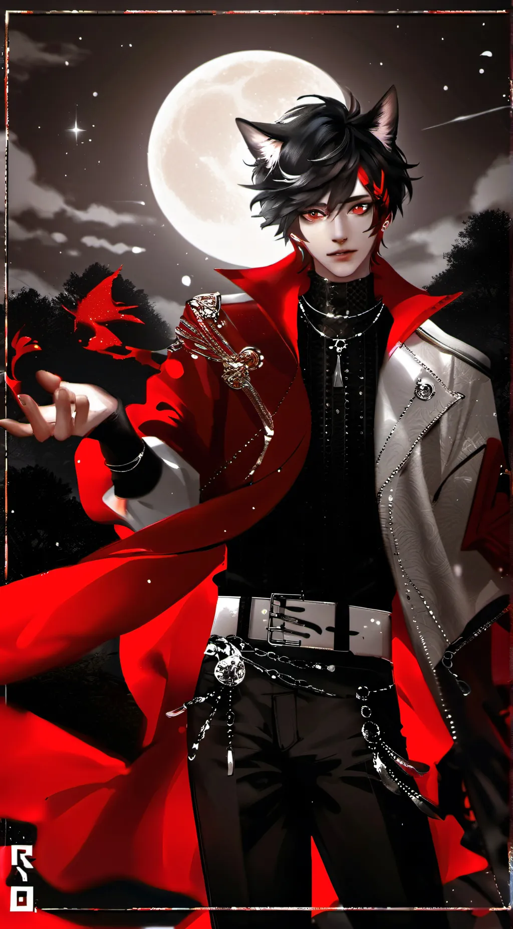 ai character: Aaron  background