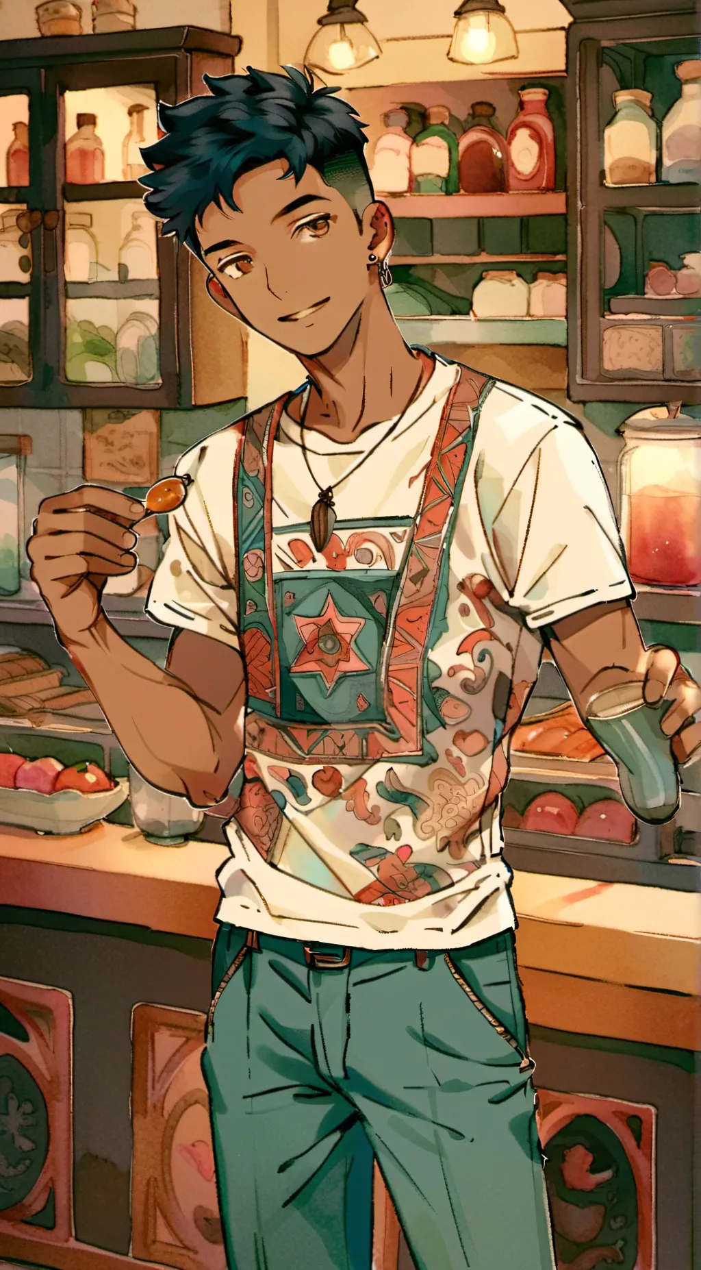 ai character: Aidrik background