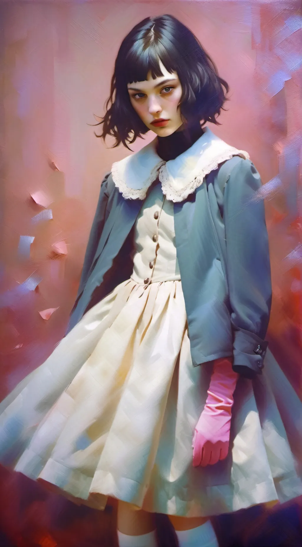 ai character: Lindsey  background