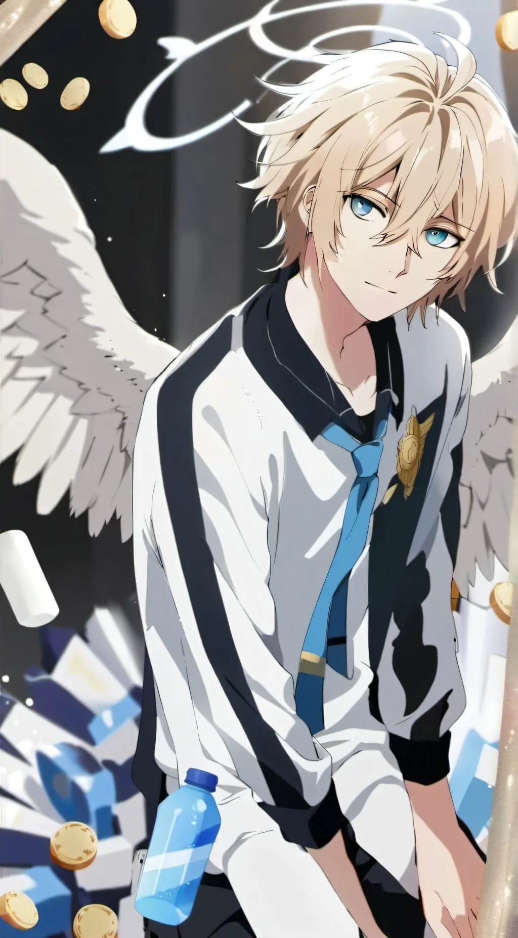 ai character: Chris background