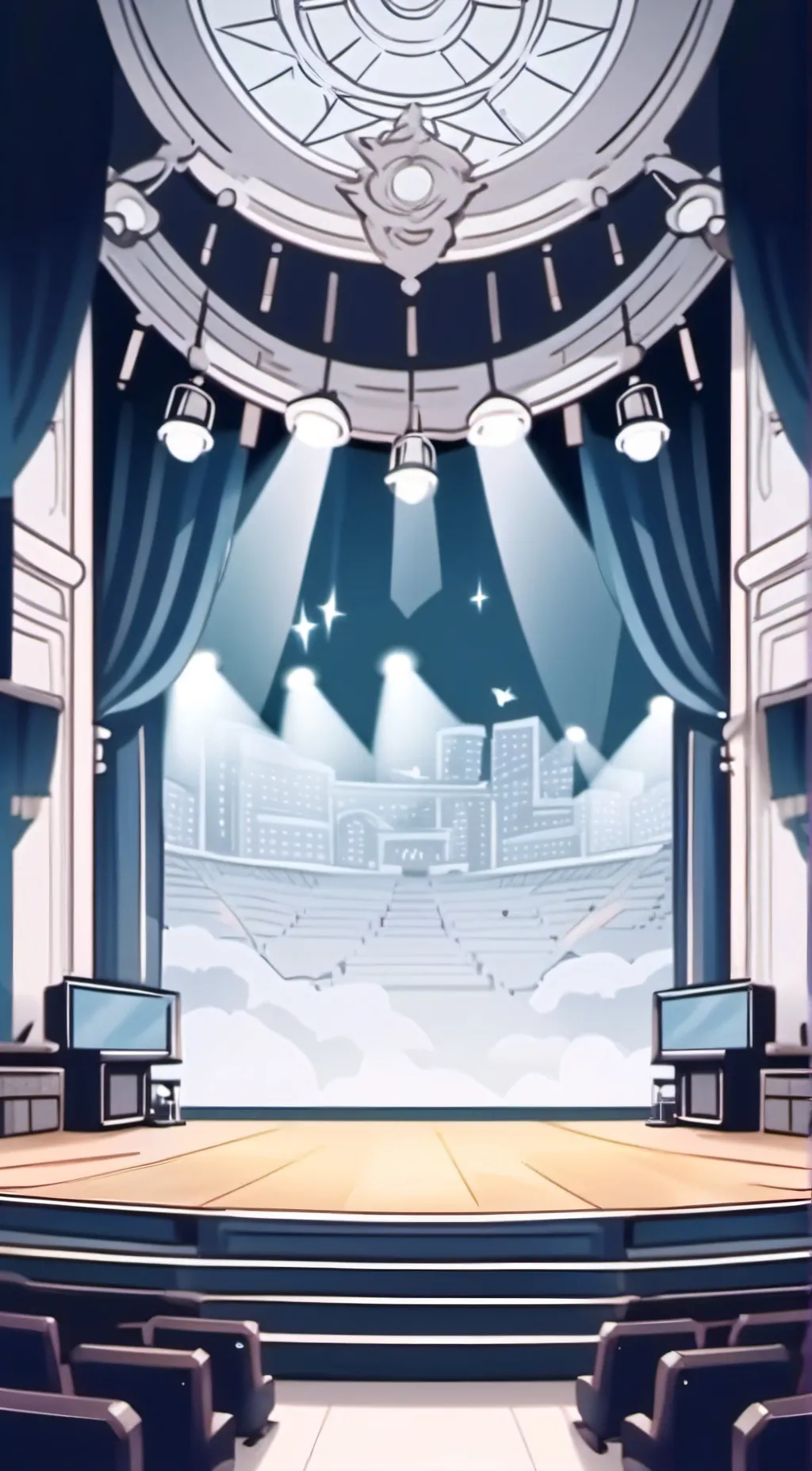 ai character: The Starship background