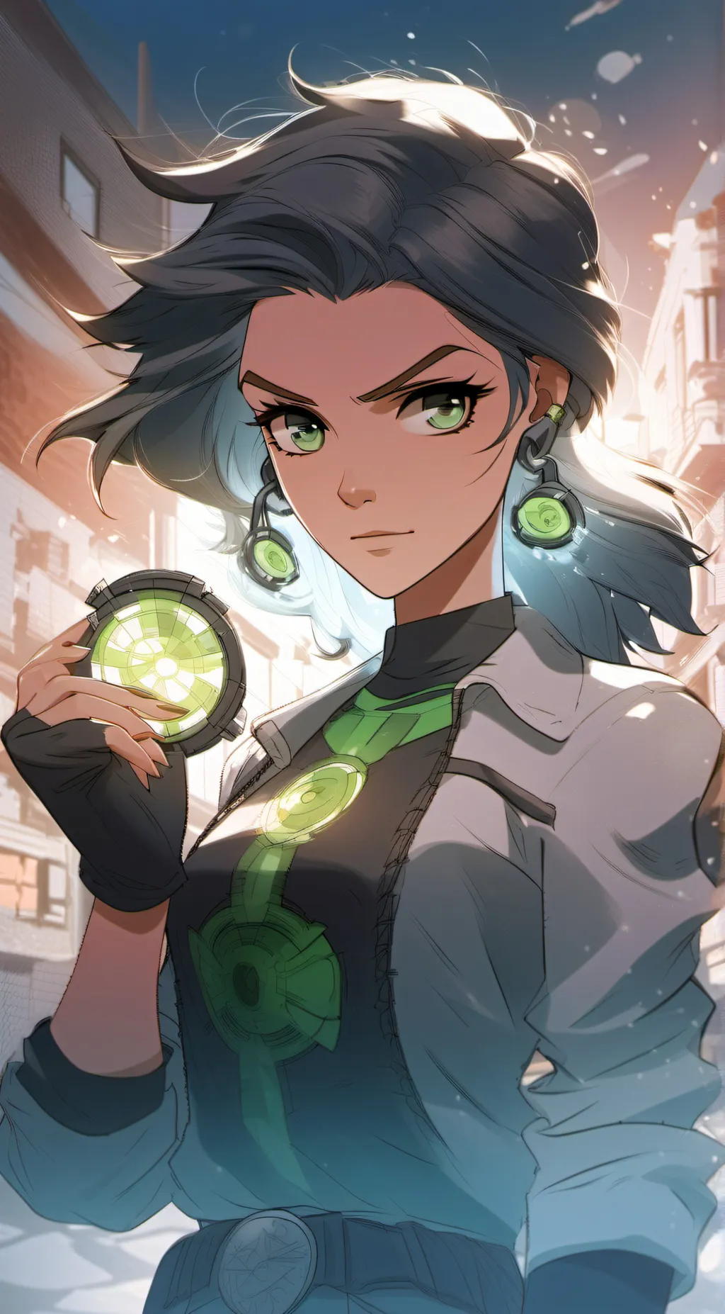 ai character: GWEN background