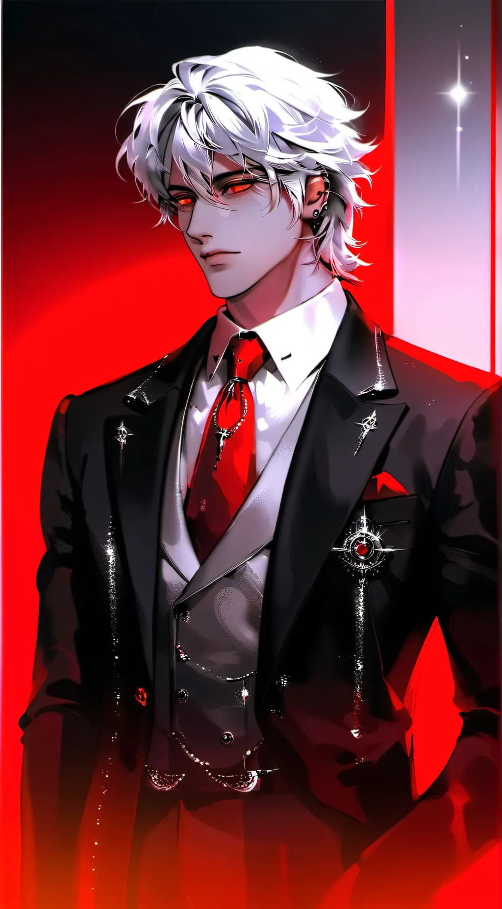 ai character: Alex Correll  background