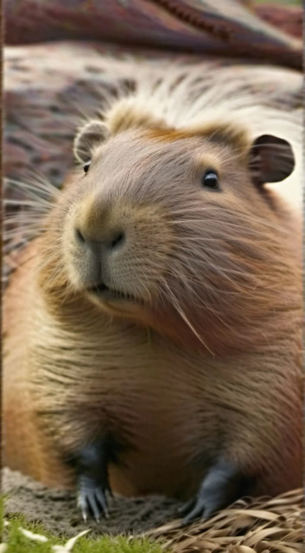ai character: Capybara background