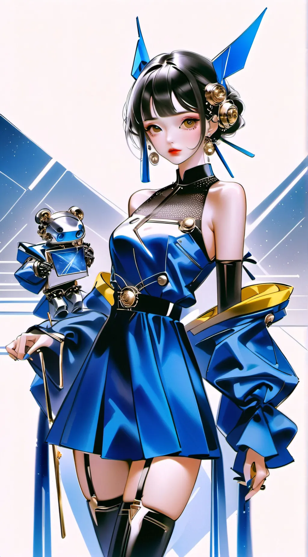 ai character: Kagura  background