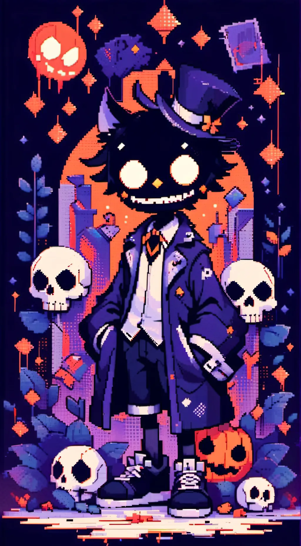 ai character: husky background