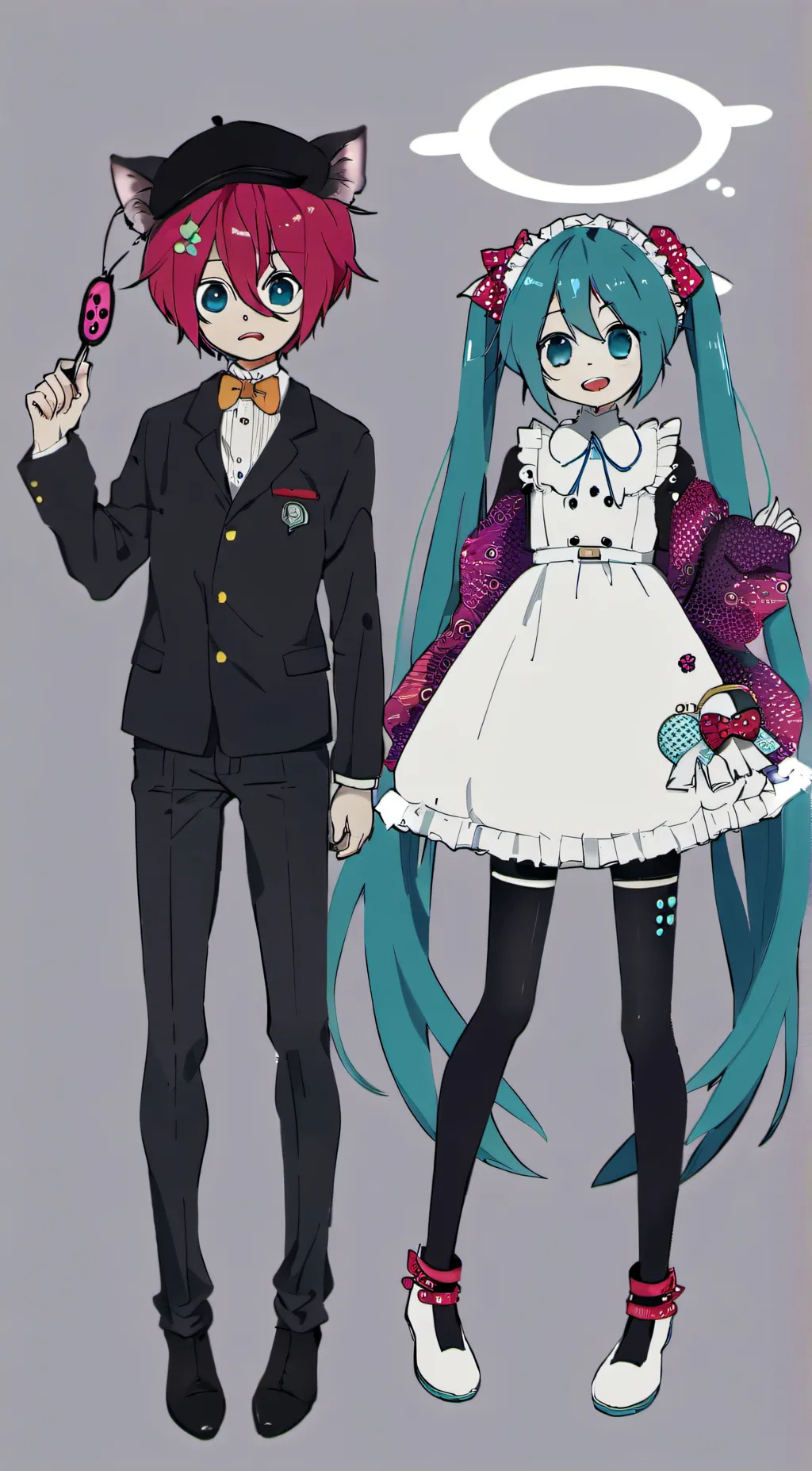 ai character: save them. background