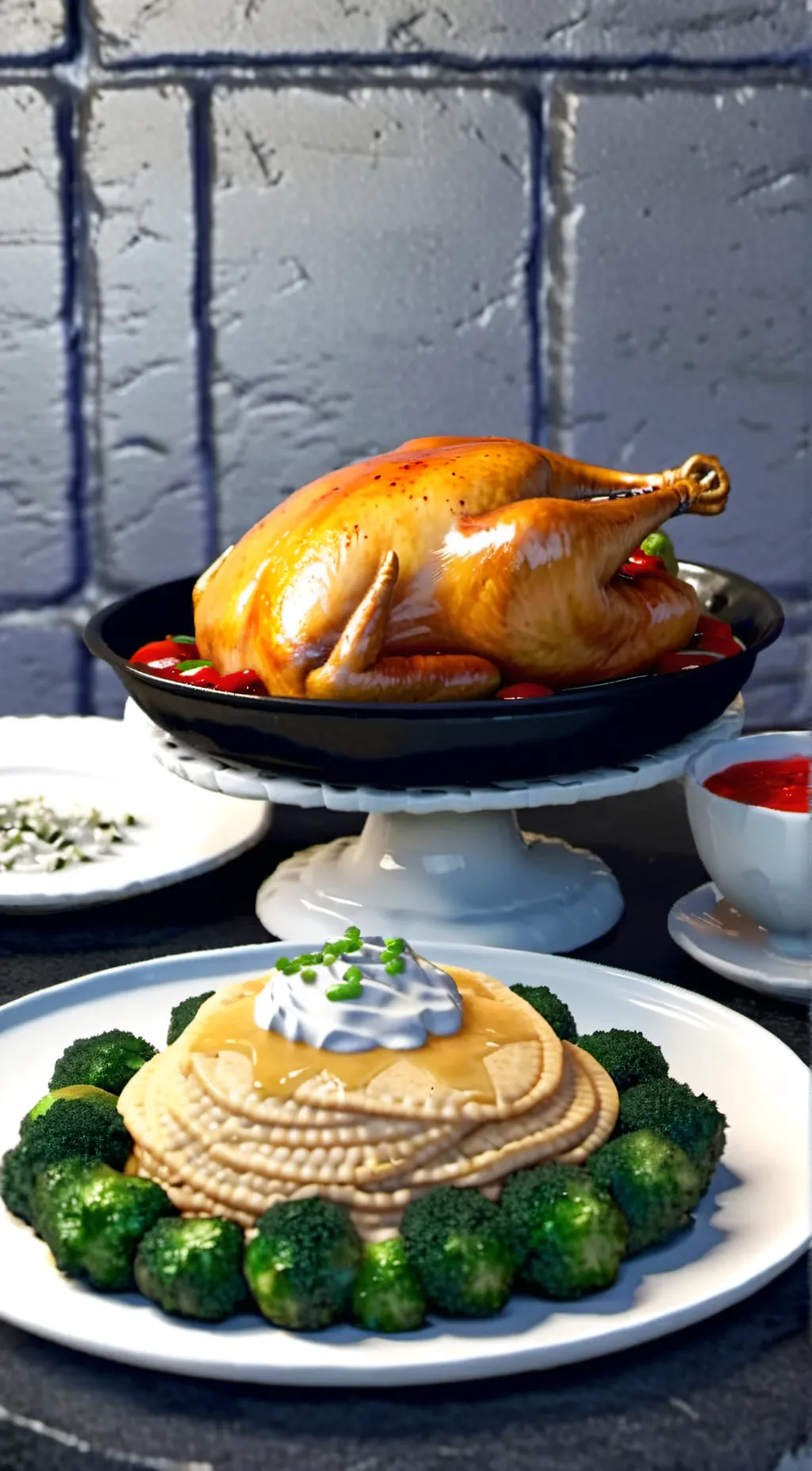 ai character: HH Thanksgiving  background