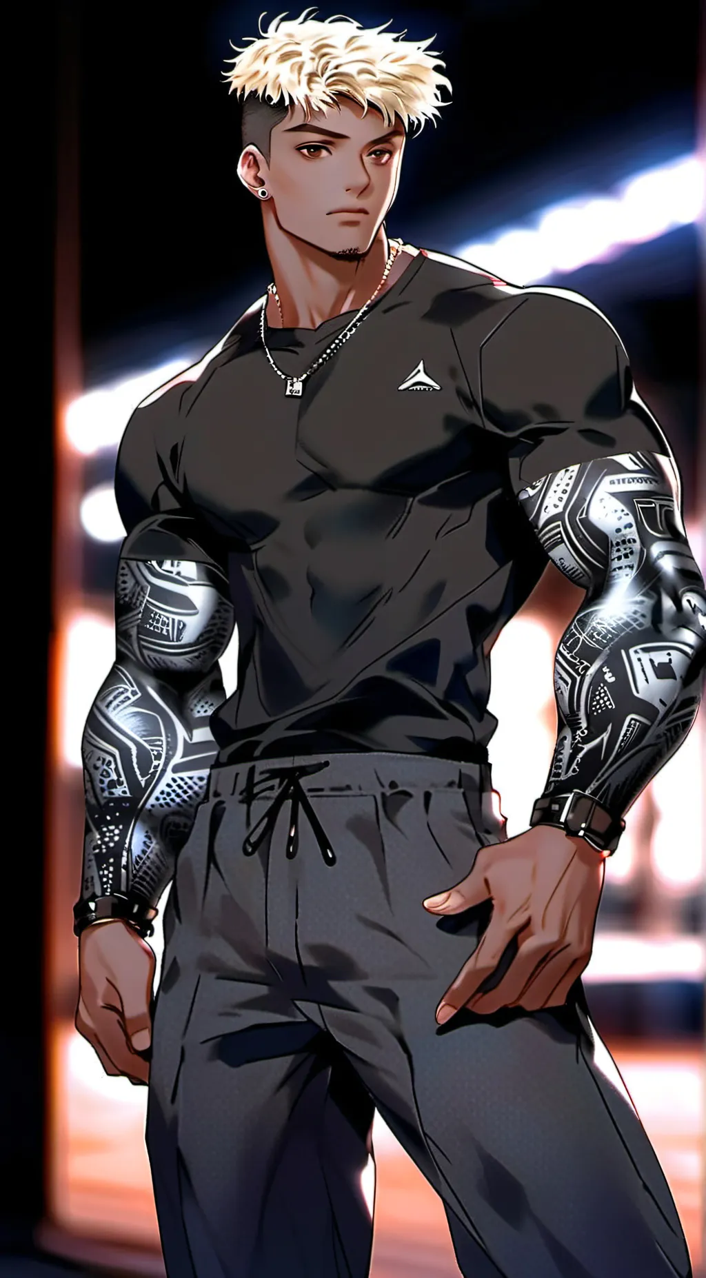 ai character: Nick background