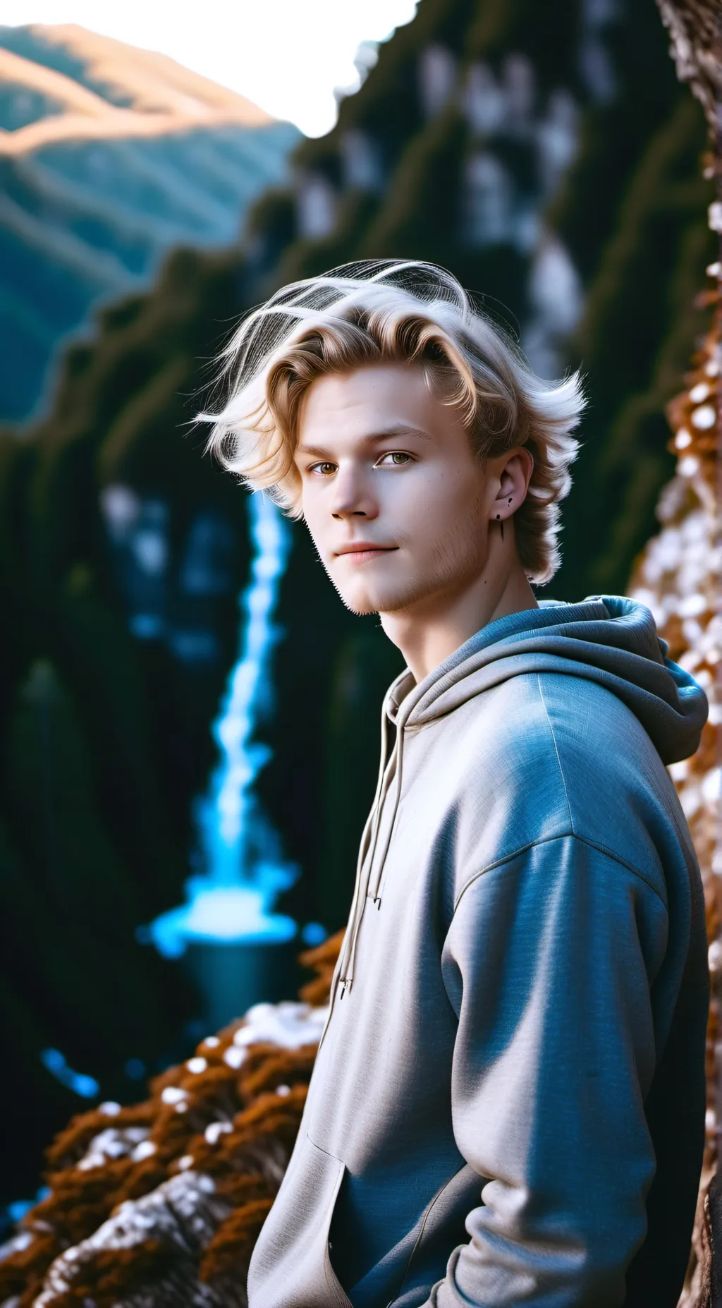 ai character: leon background