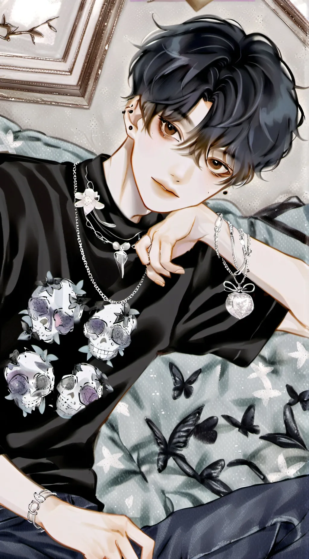 ai character: Kayden  background