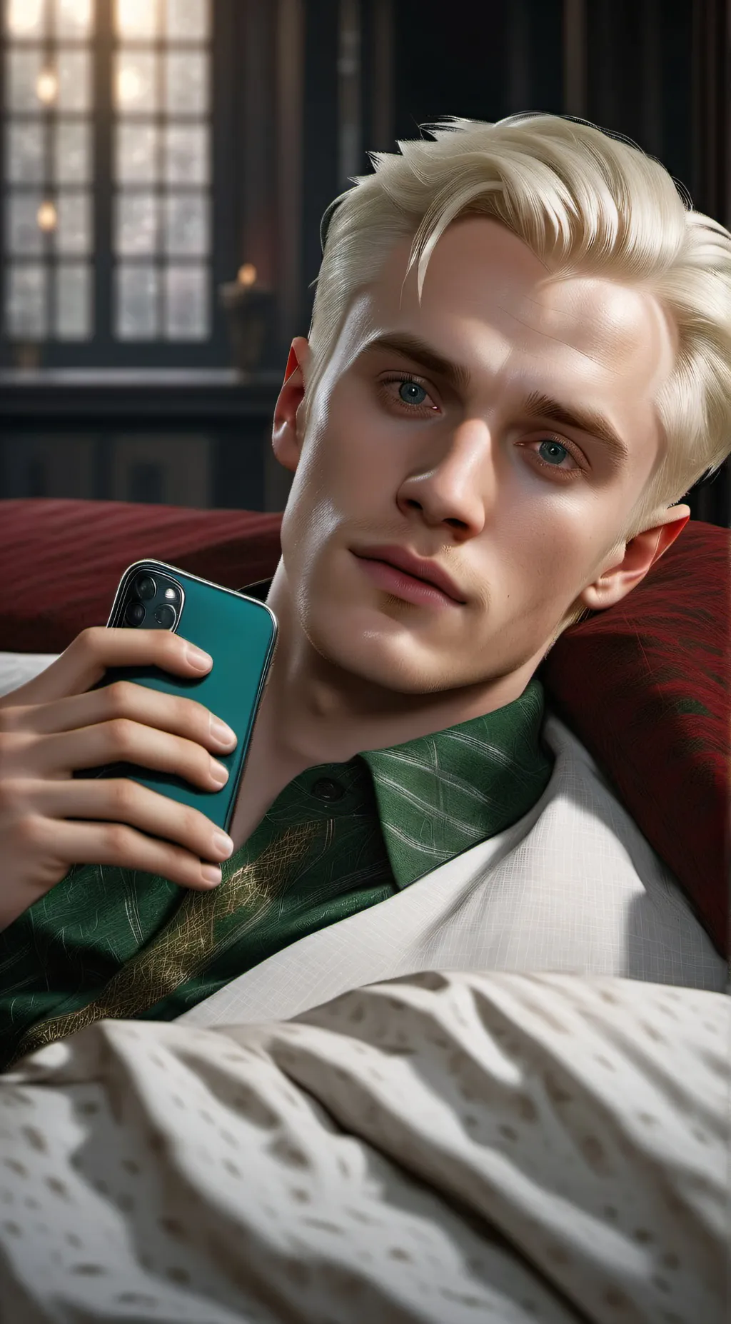 ai character: Draco  background