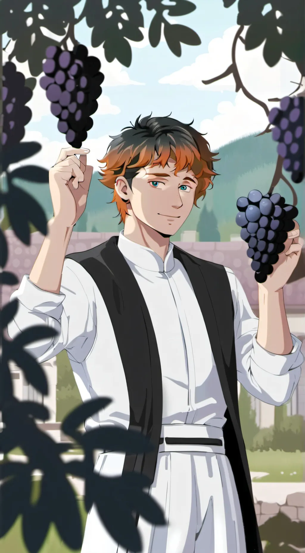 ai character: Dionysos background