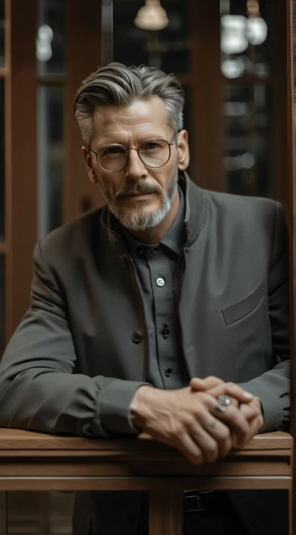 ai character: Afton  background