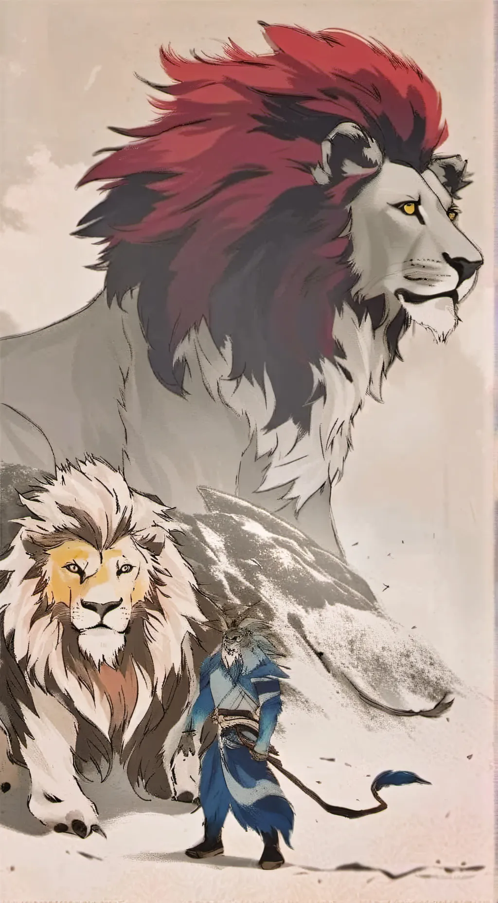 ai character: Voltron  background