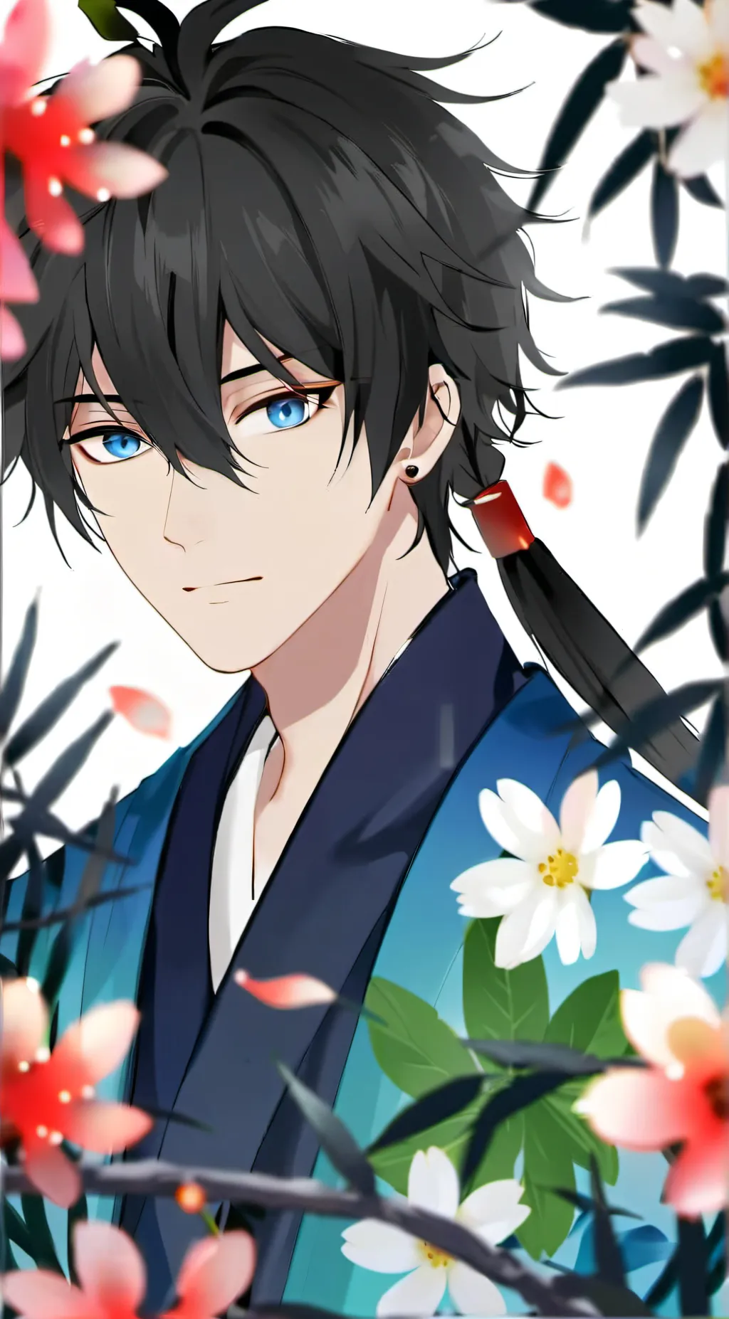 ai character: demon slayer background