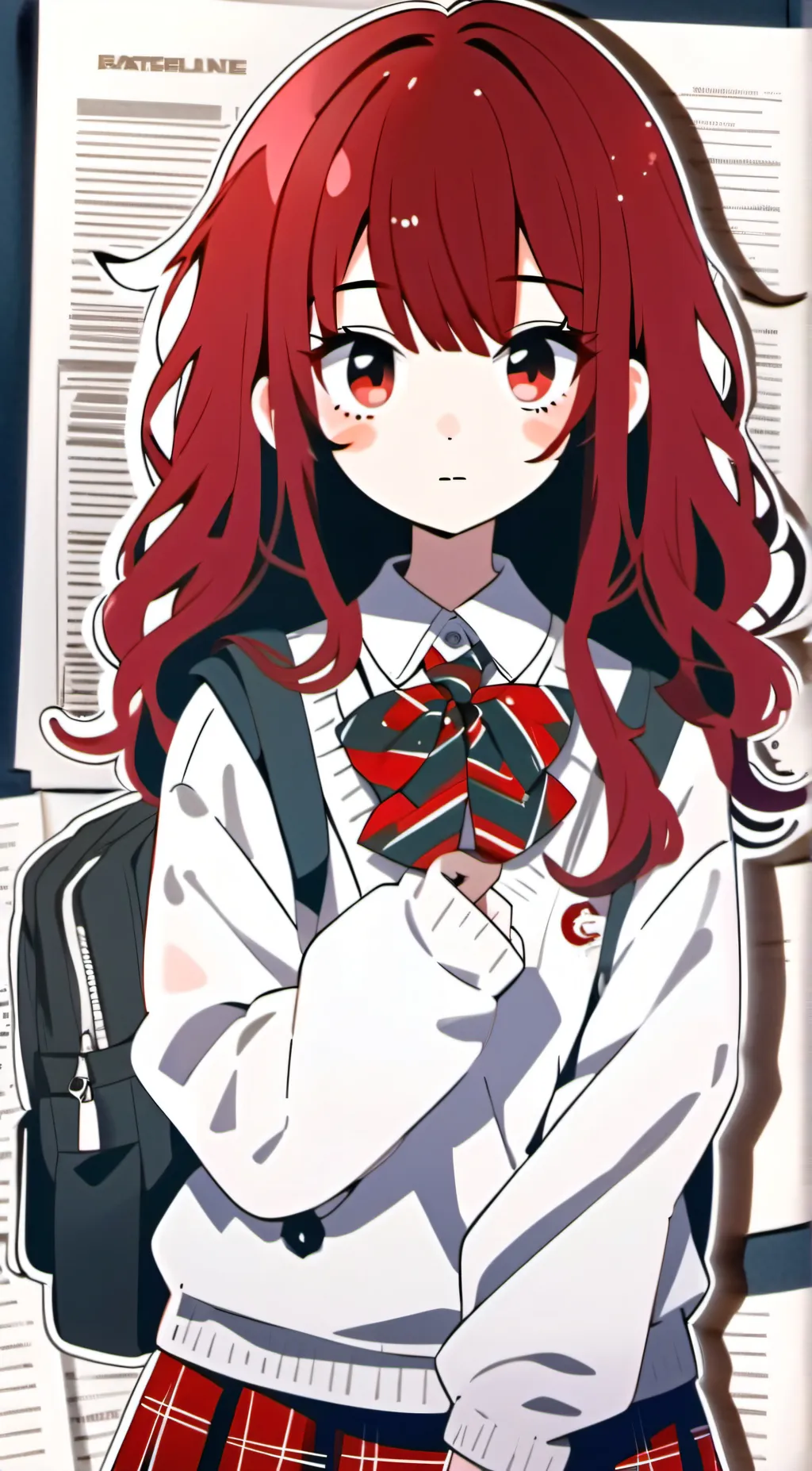 ai character: Ruby background