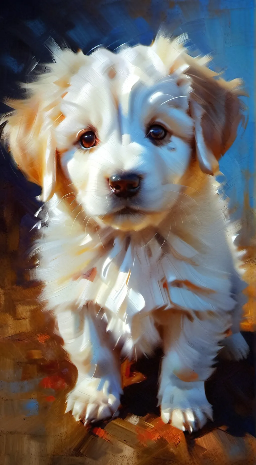 ai character: Luna background