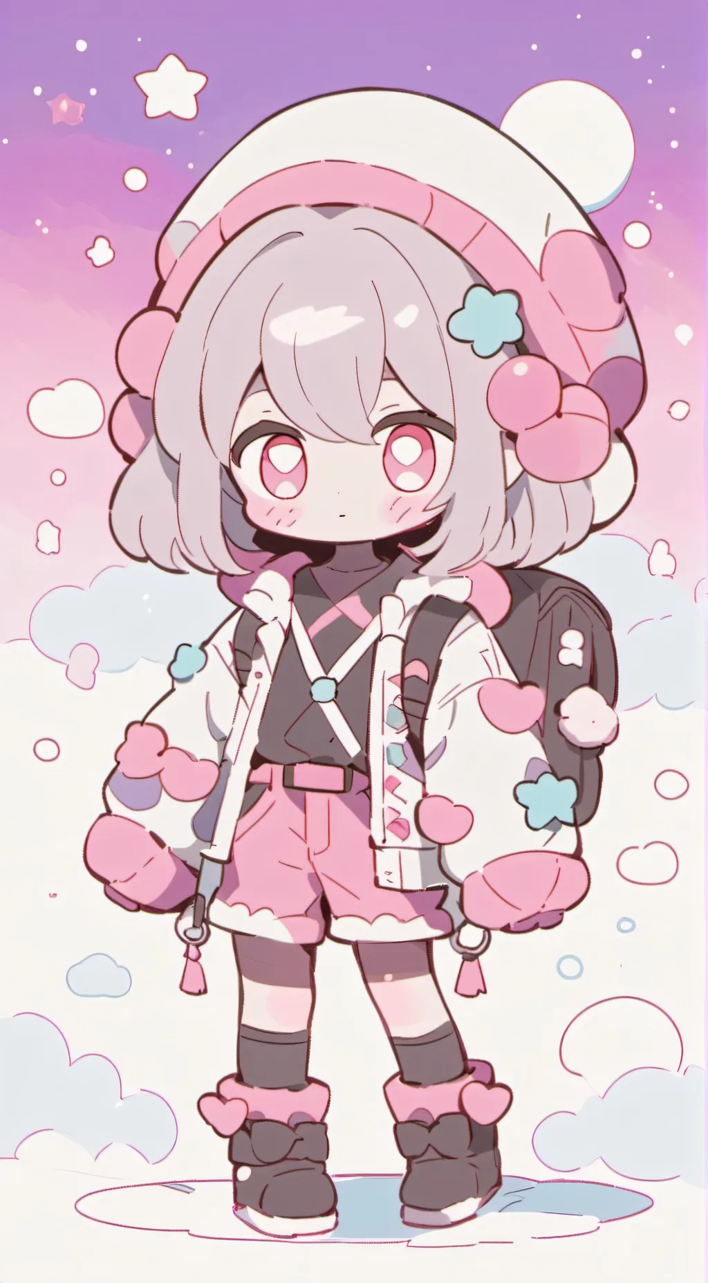 ai character: RadioDust background