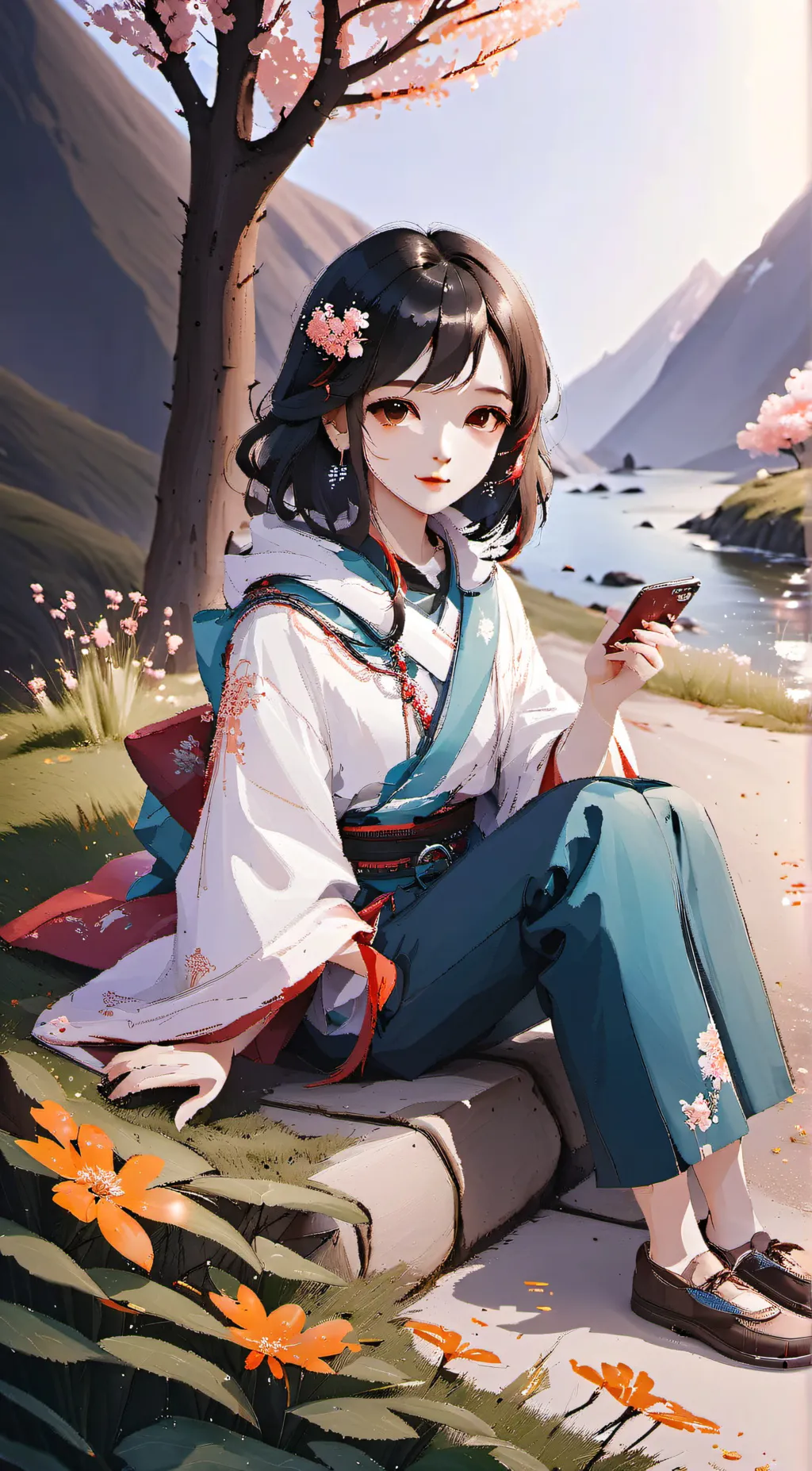 ai character: anna background