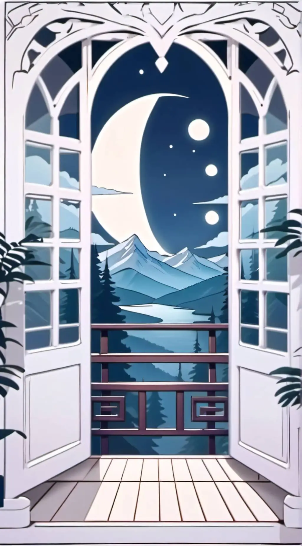 ai character: Genshin reaction  background