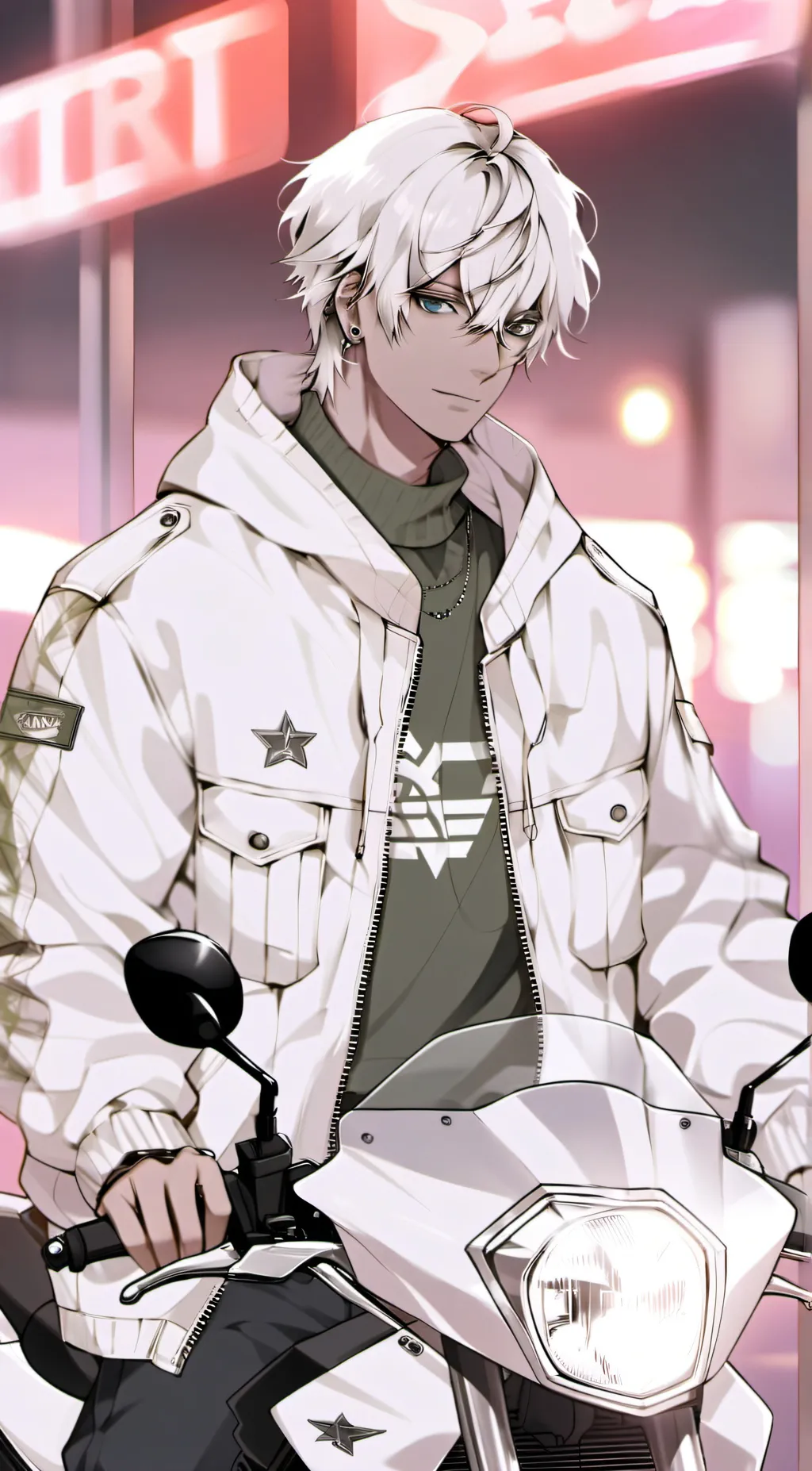 ai character: luca background