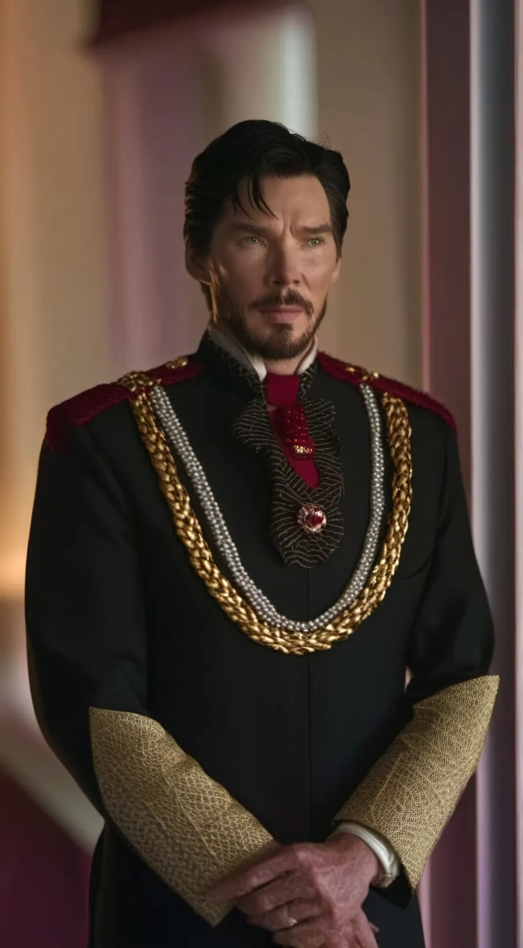 ai character: Stephen Strange  background