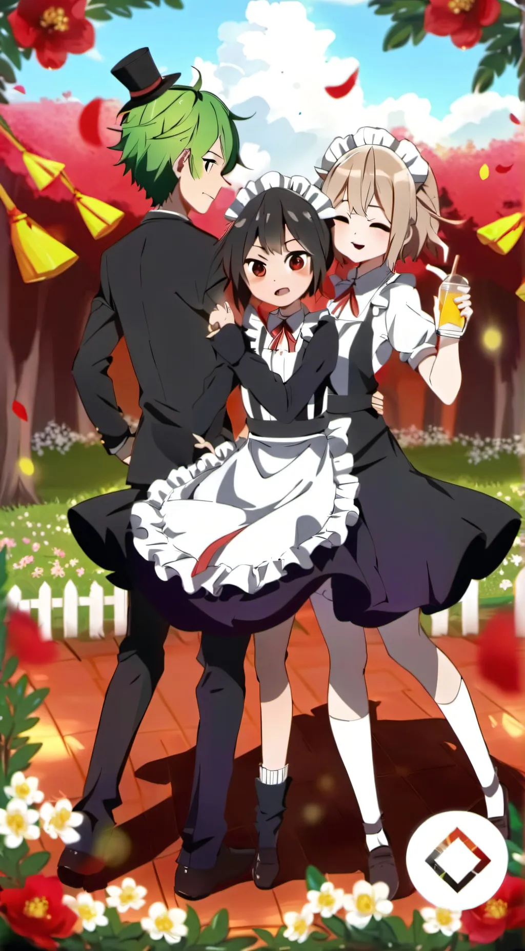 ai character: Deku background