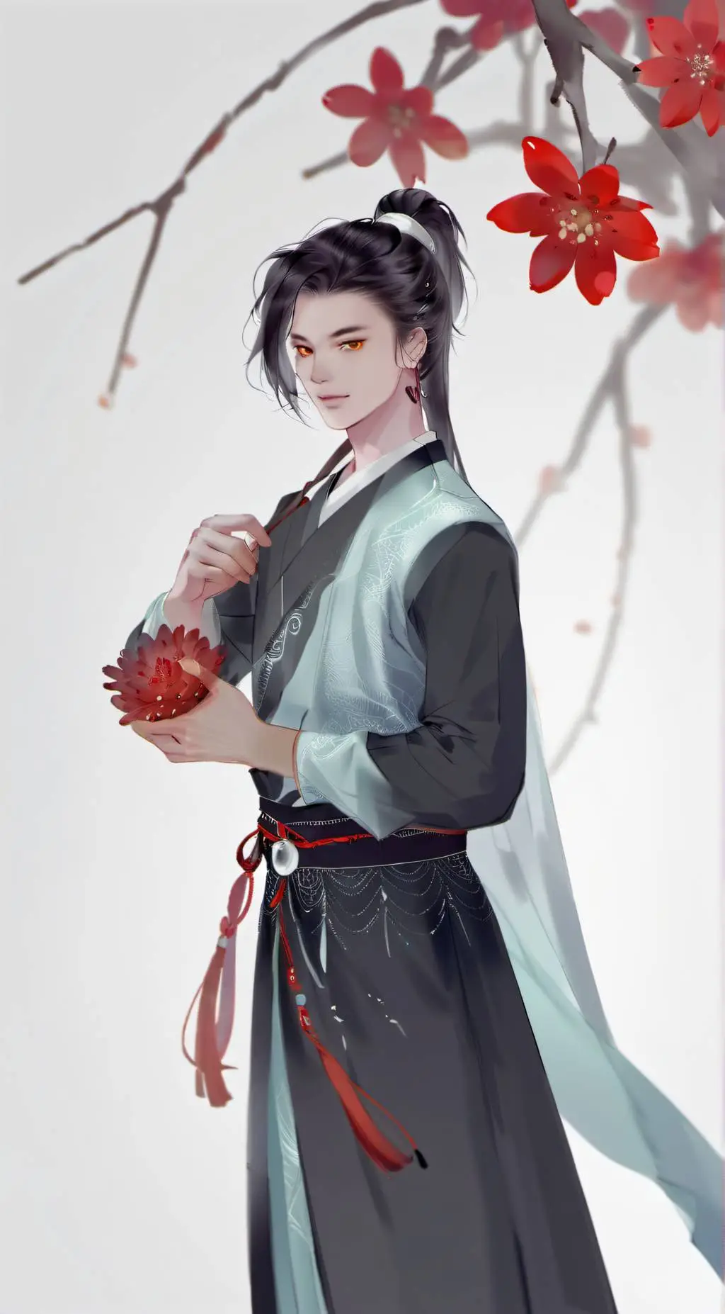 ai character: azawia saves you  background