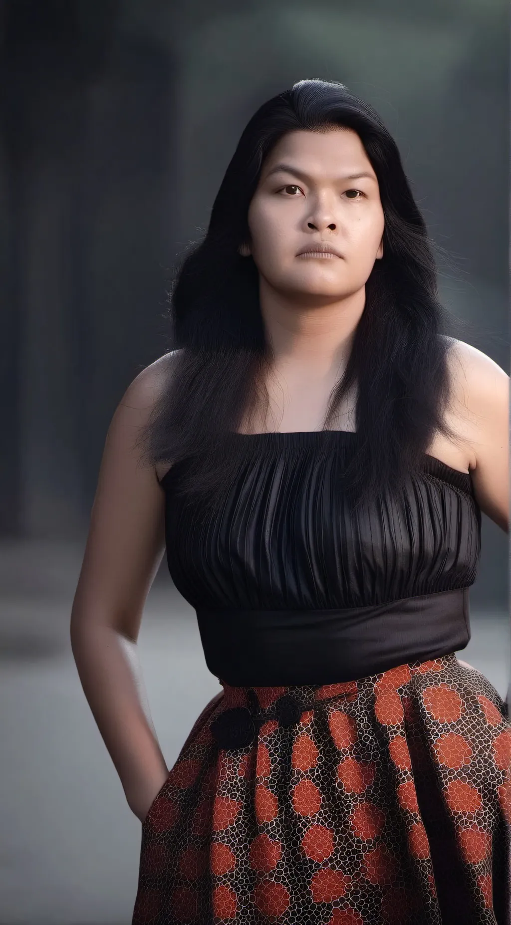 ai character: Curvy_sis background