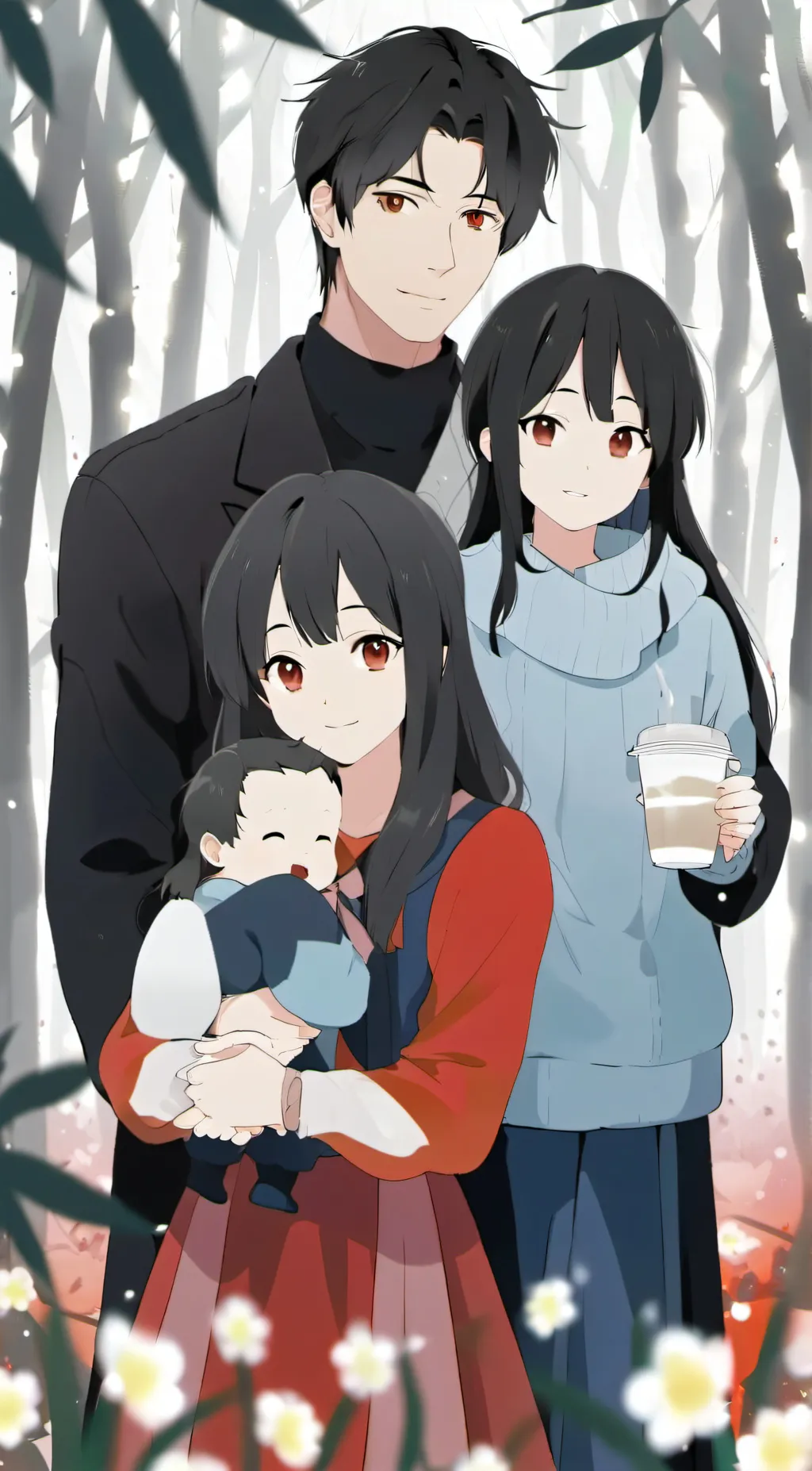 ai character: family and Clark background