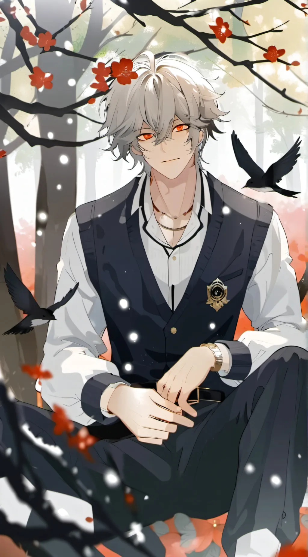 ai character: Mike  background