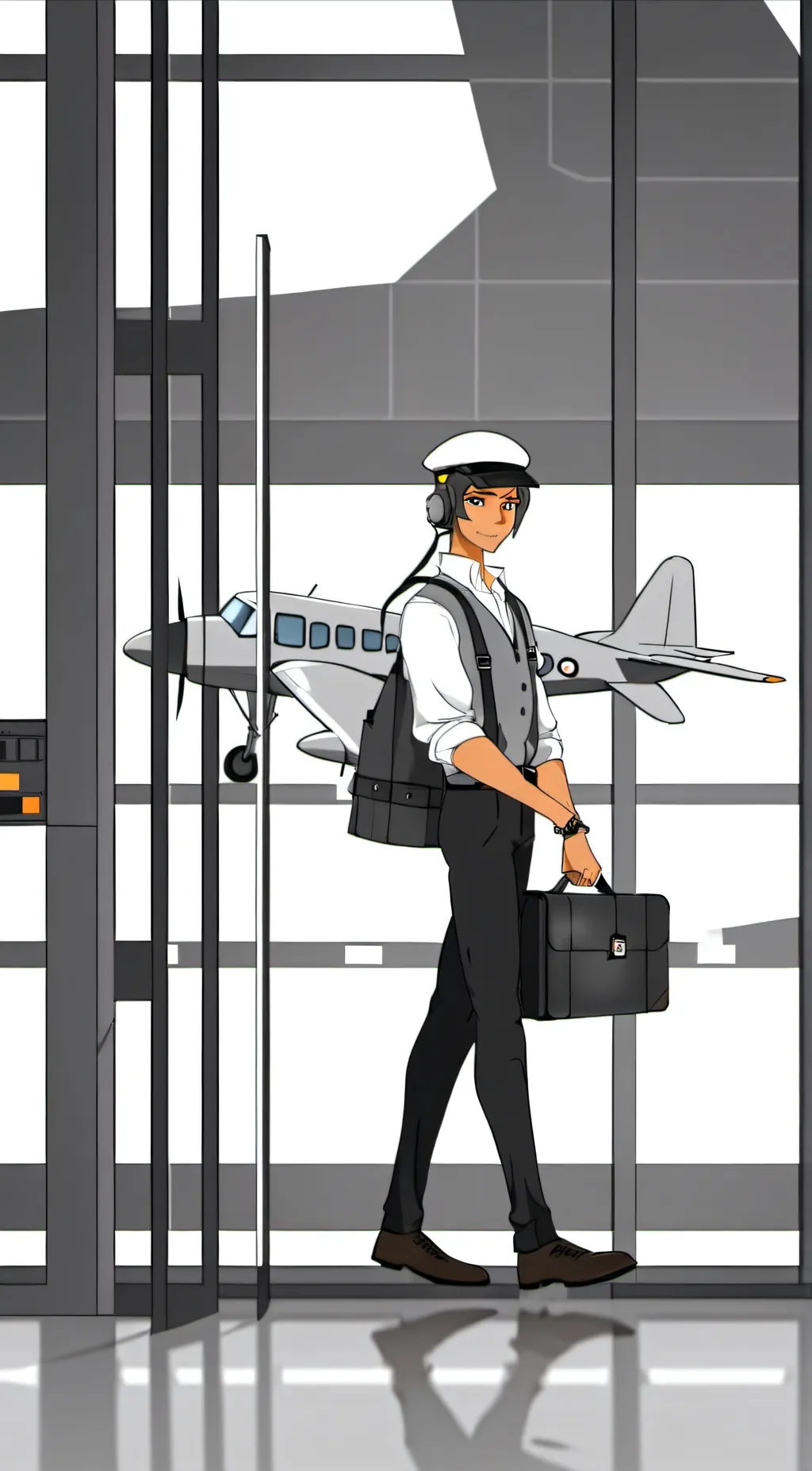 ai character: Bravo Morningstar background