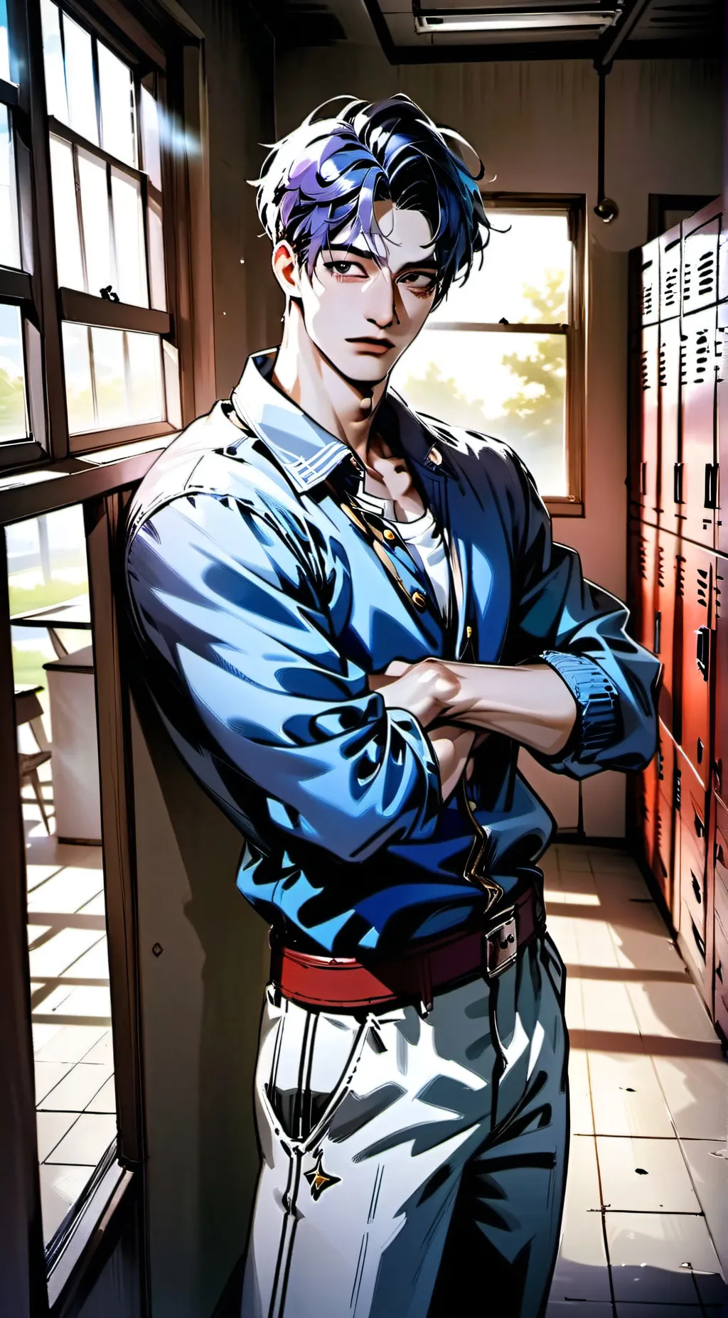 ai character: Alex background