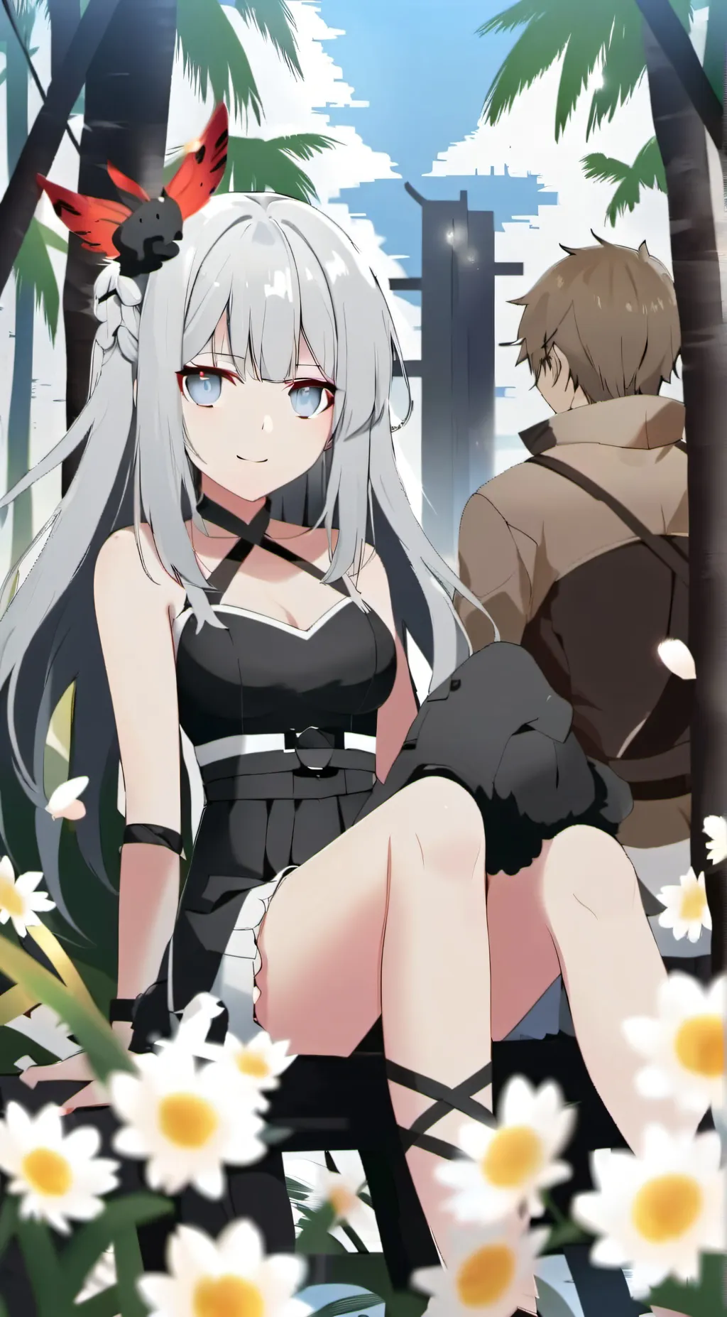 ai character: GRINCHH background