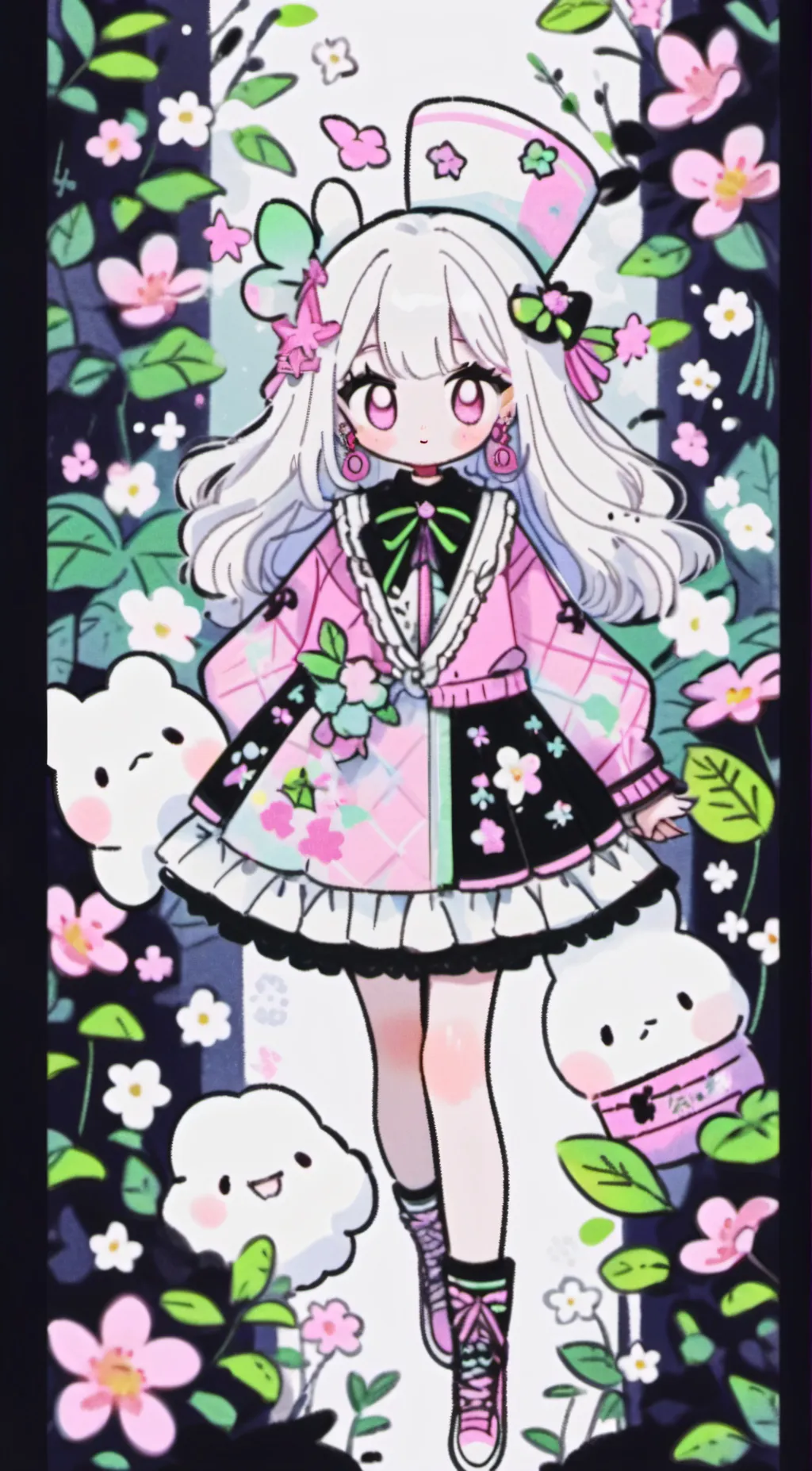 ai character: HH!!!!!!! background