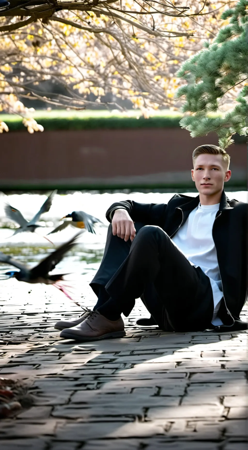 ai character: Dylan  background