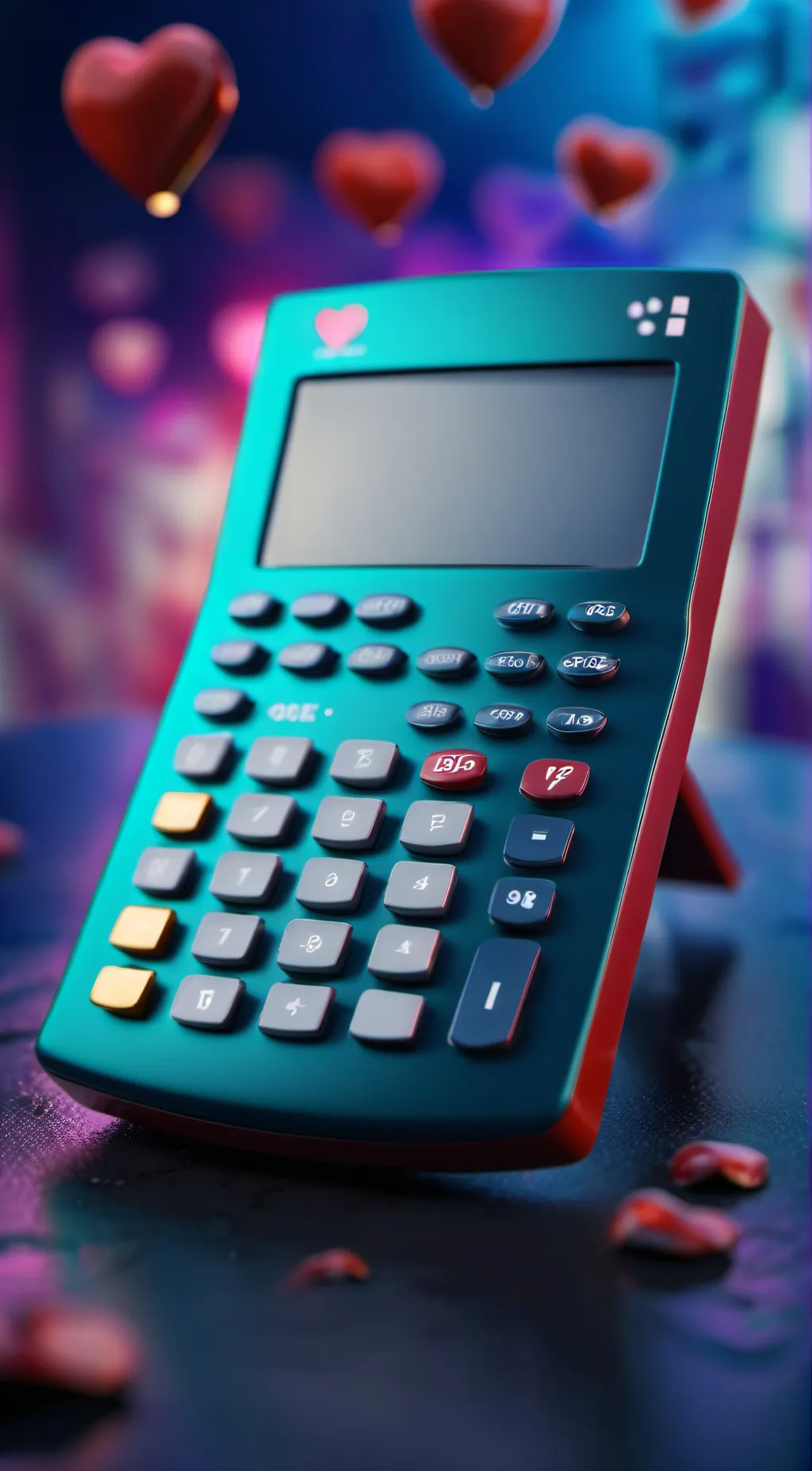 ai character: love calculator♥︎ background