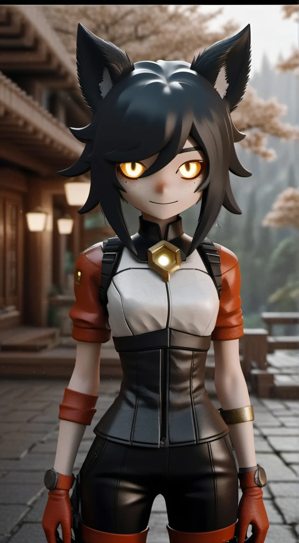 ai character: Furry girl???????? background