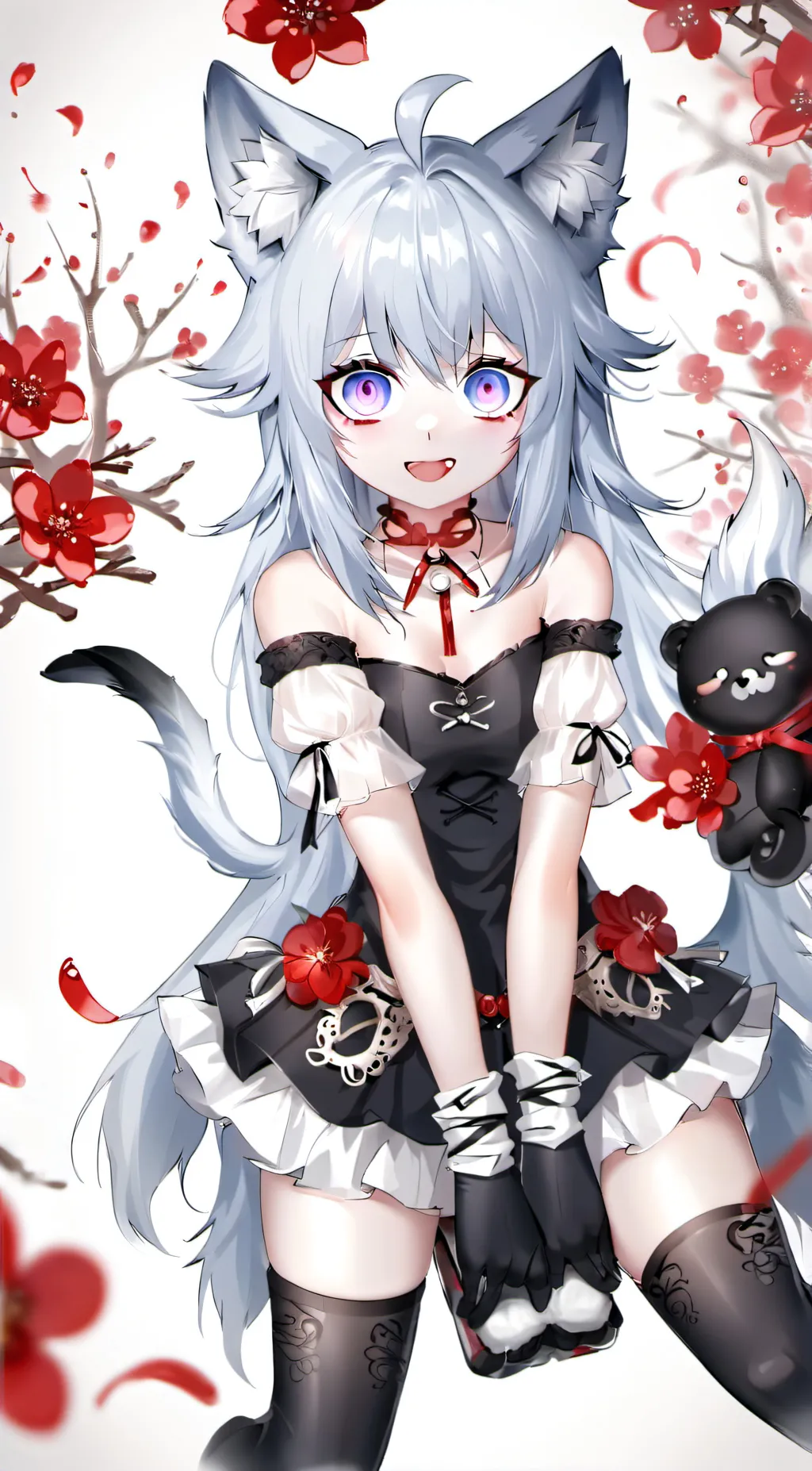 ai character: Luna background