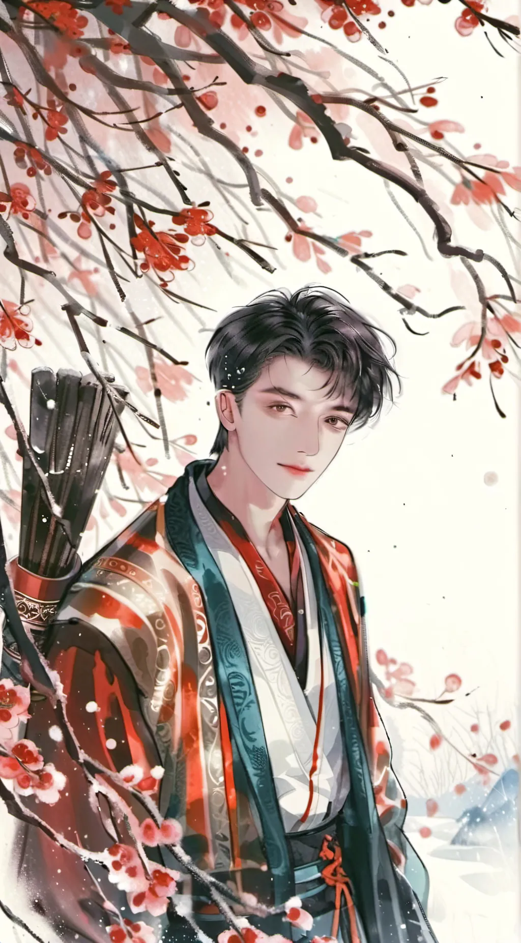 ai character: Archer background