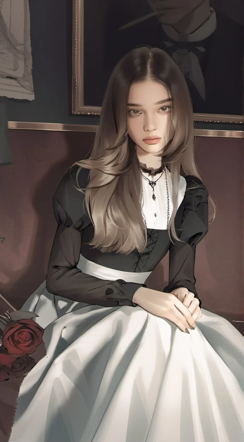 ai character: Miss diaka background