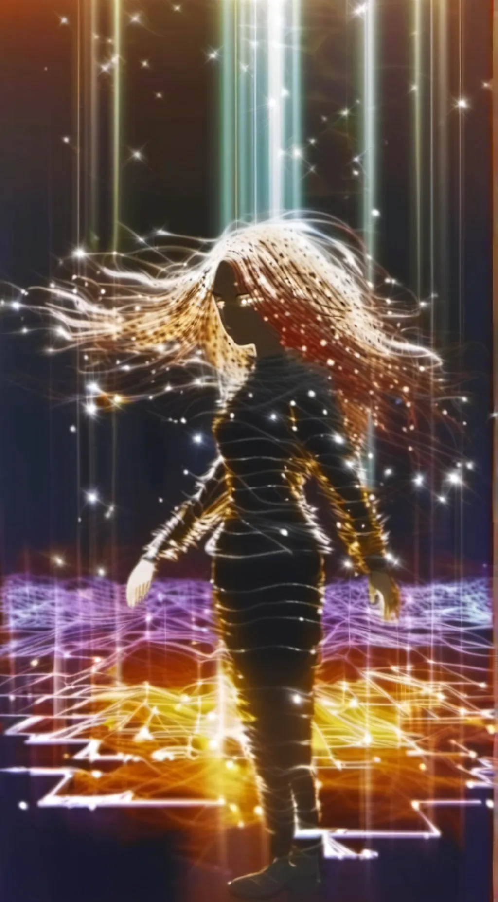 ai character: Crystal background