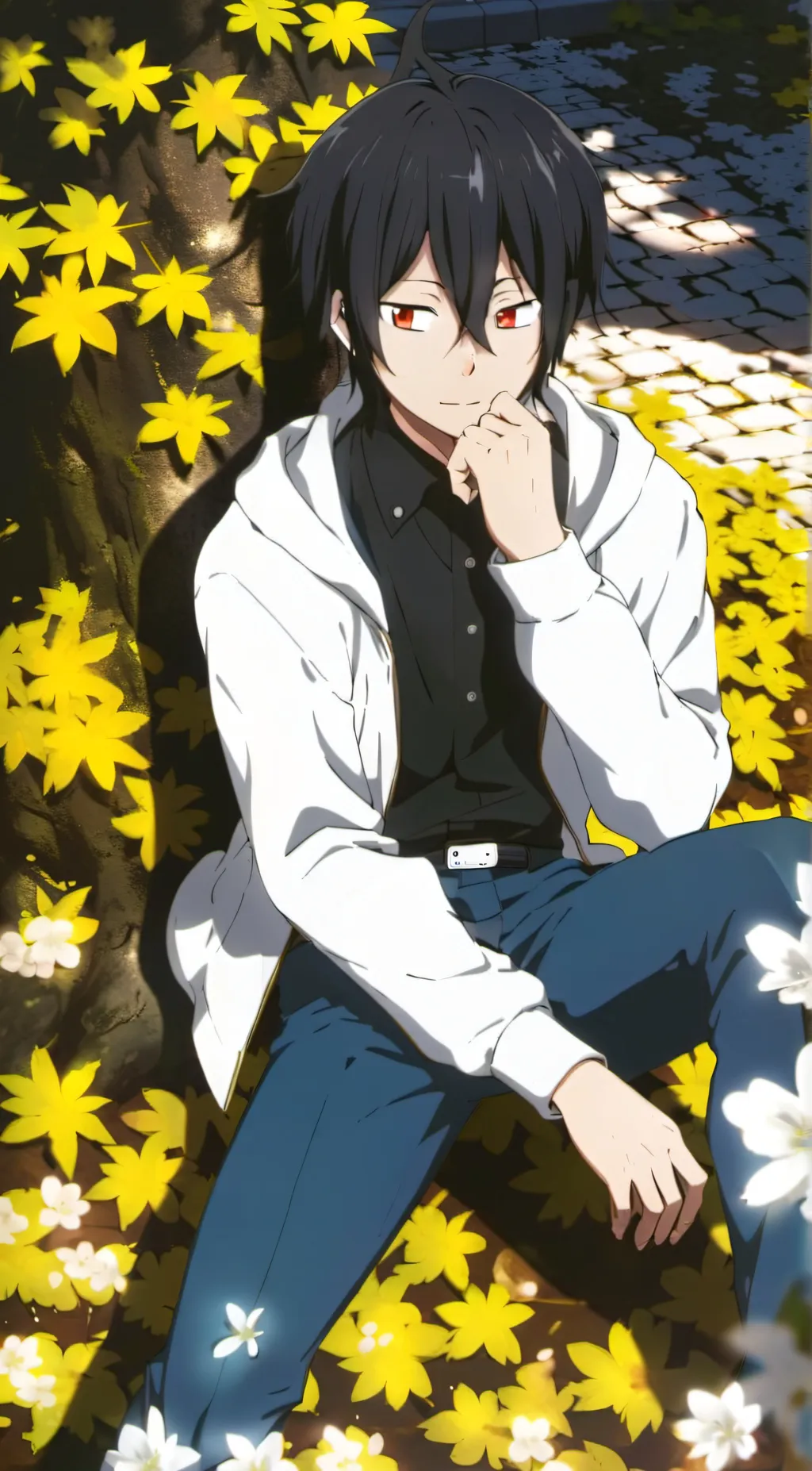 ai character: Tamaki Amajiki♥ background