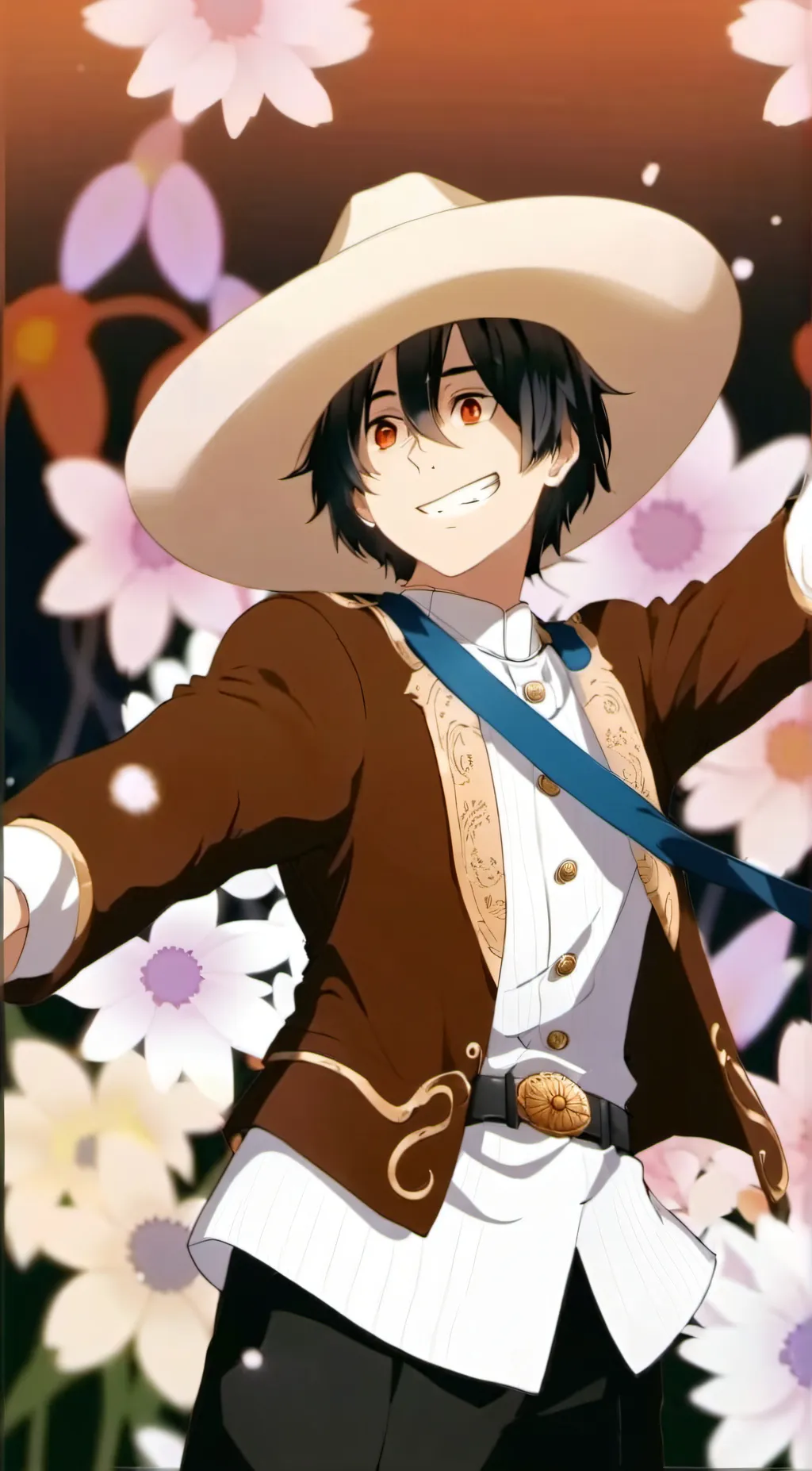 ai character: cowboi background