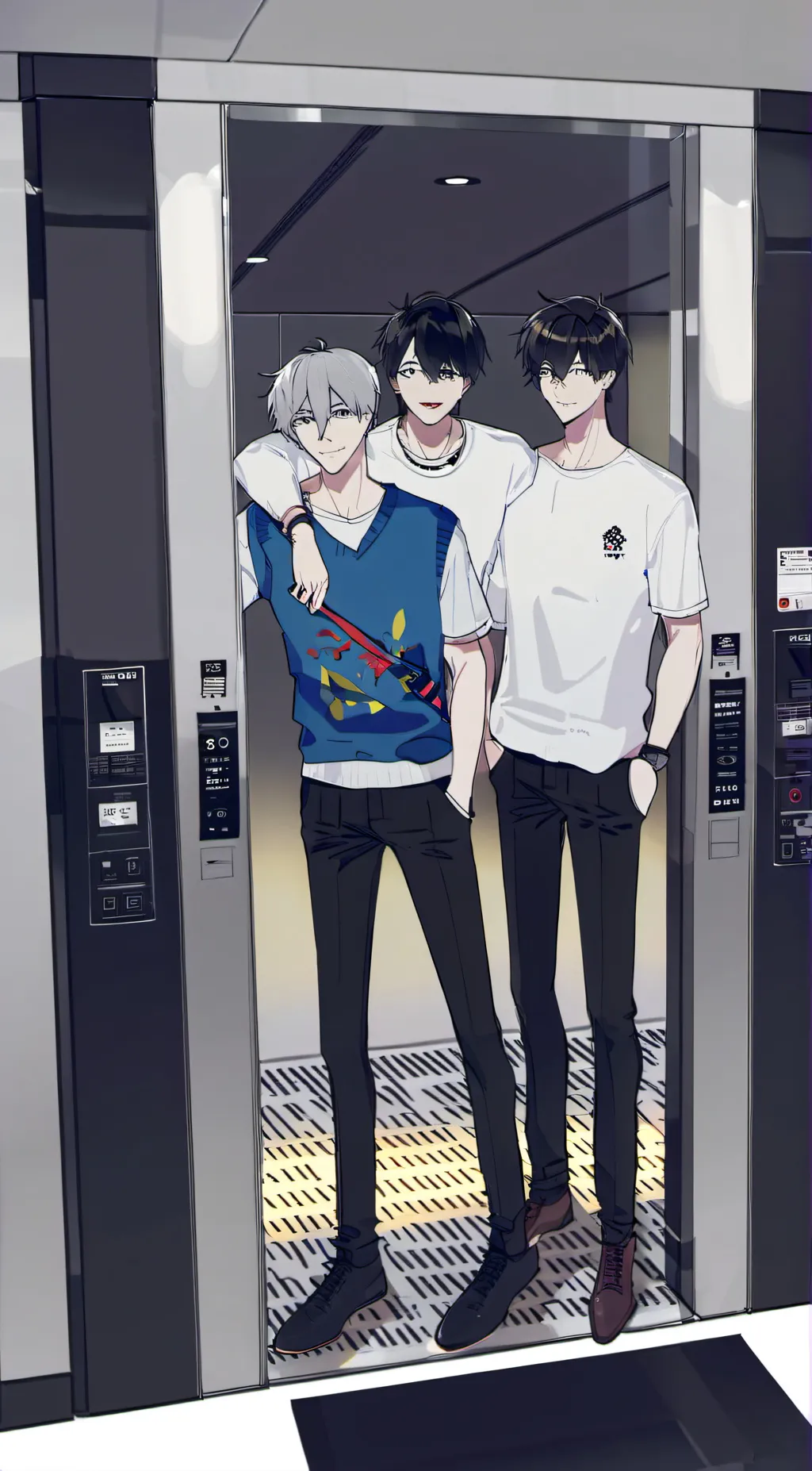 ai character: Zane,Xie,Aj background