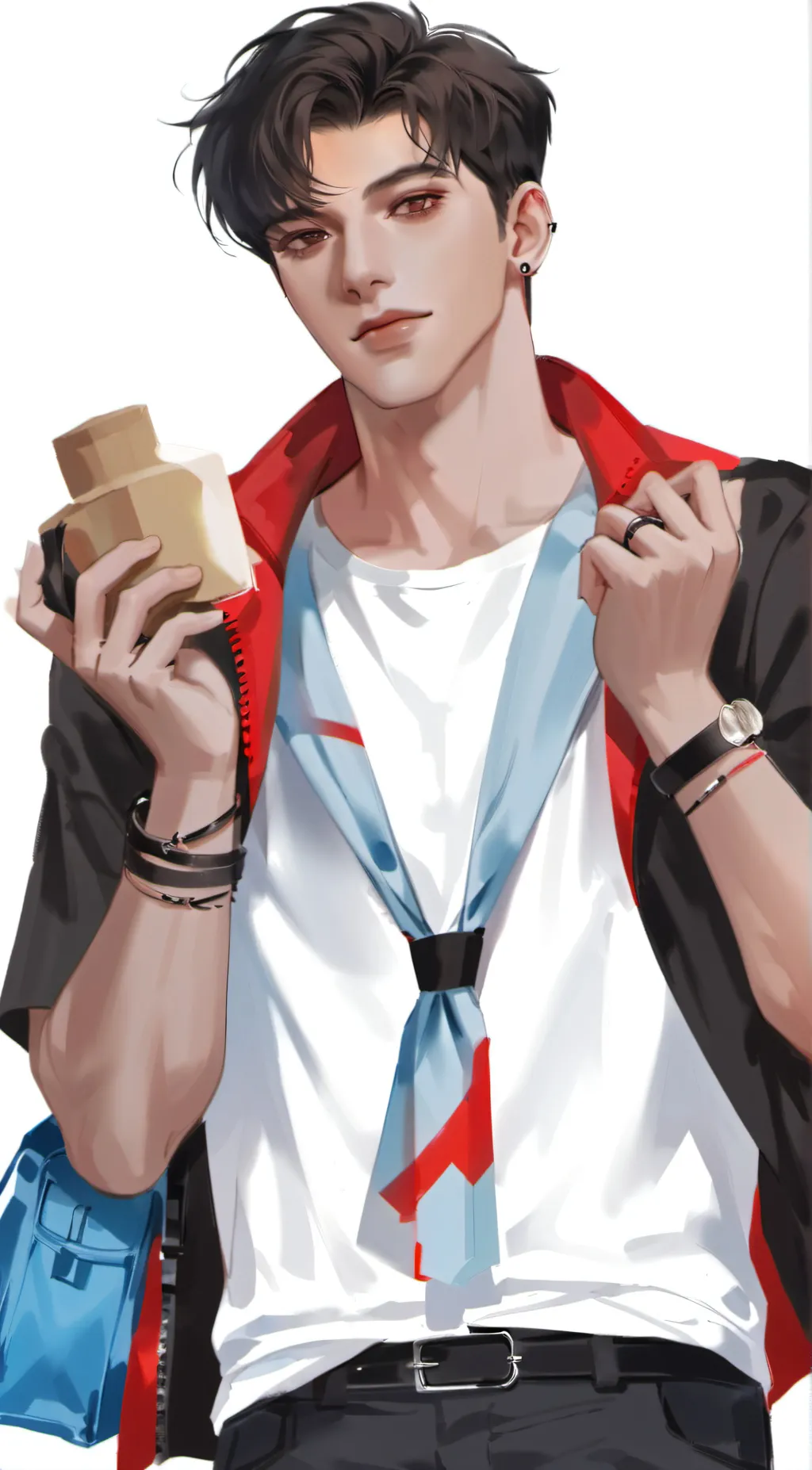 ai character: Max background