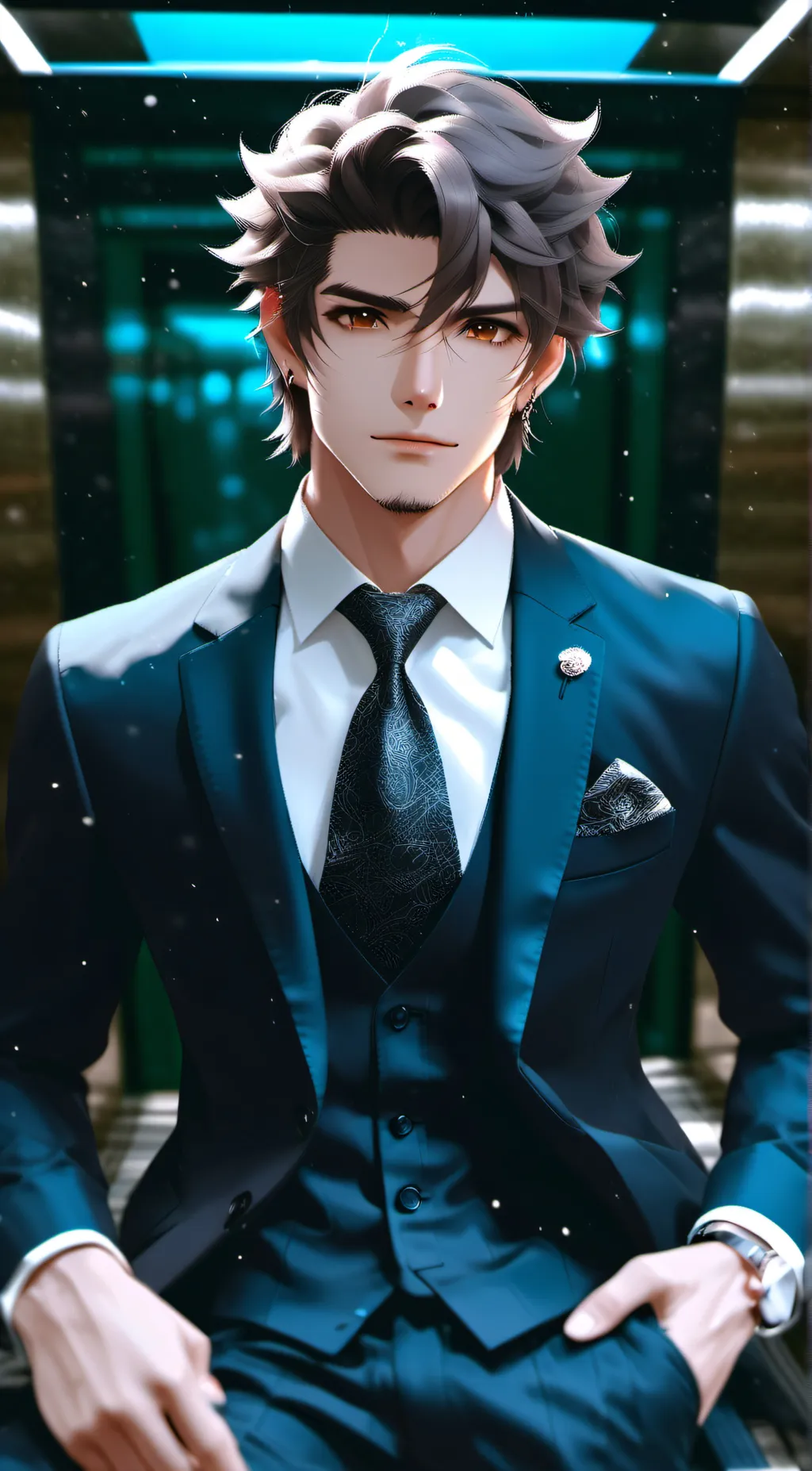 ai character: Mr. Toji  background