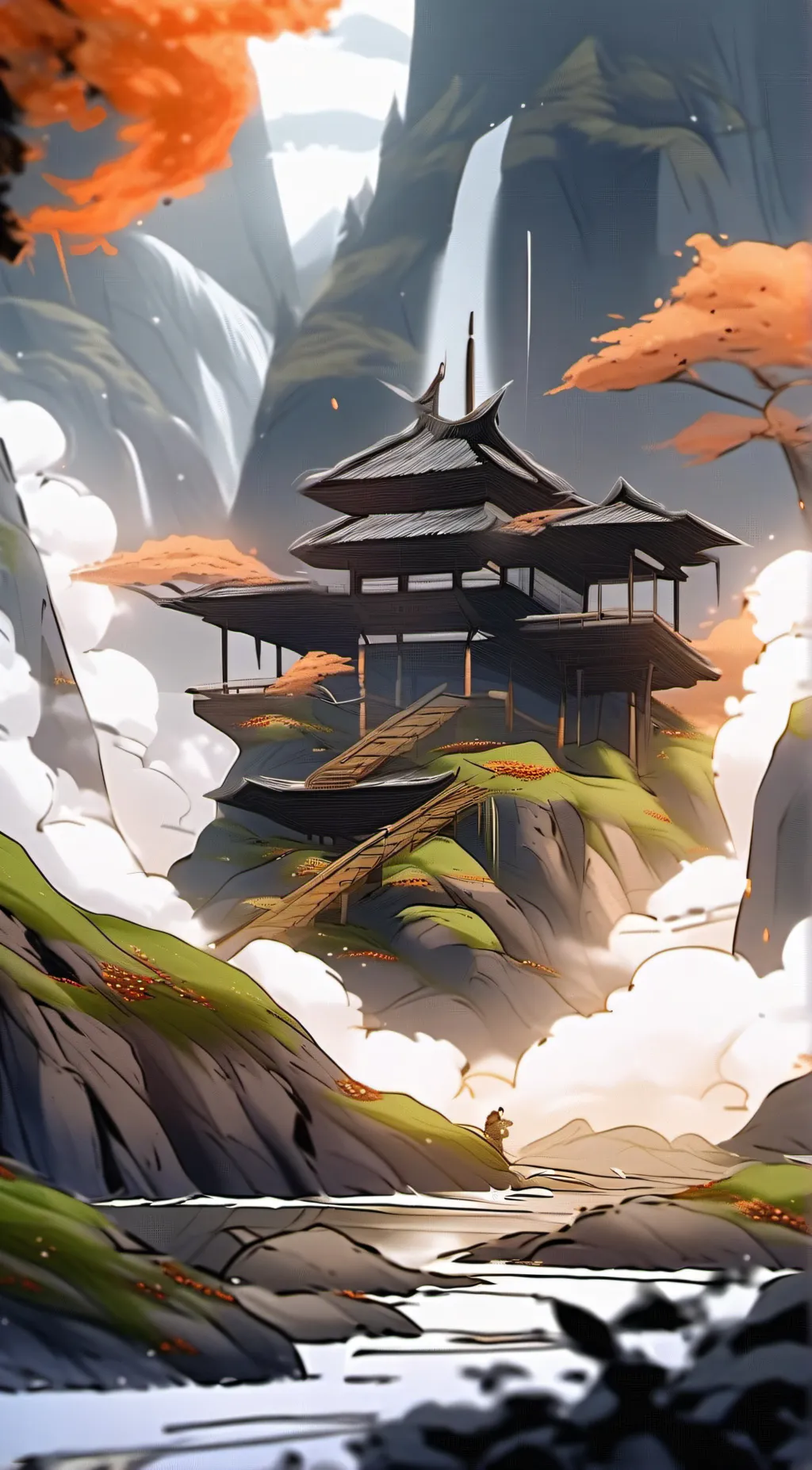 ai character: silence background